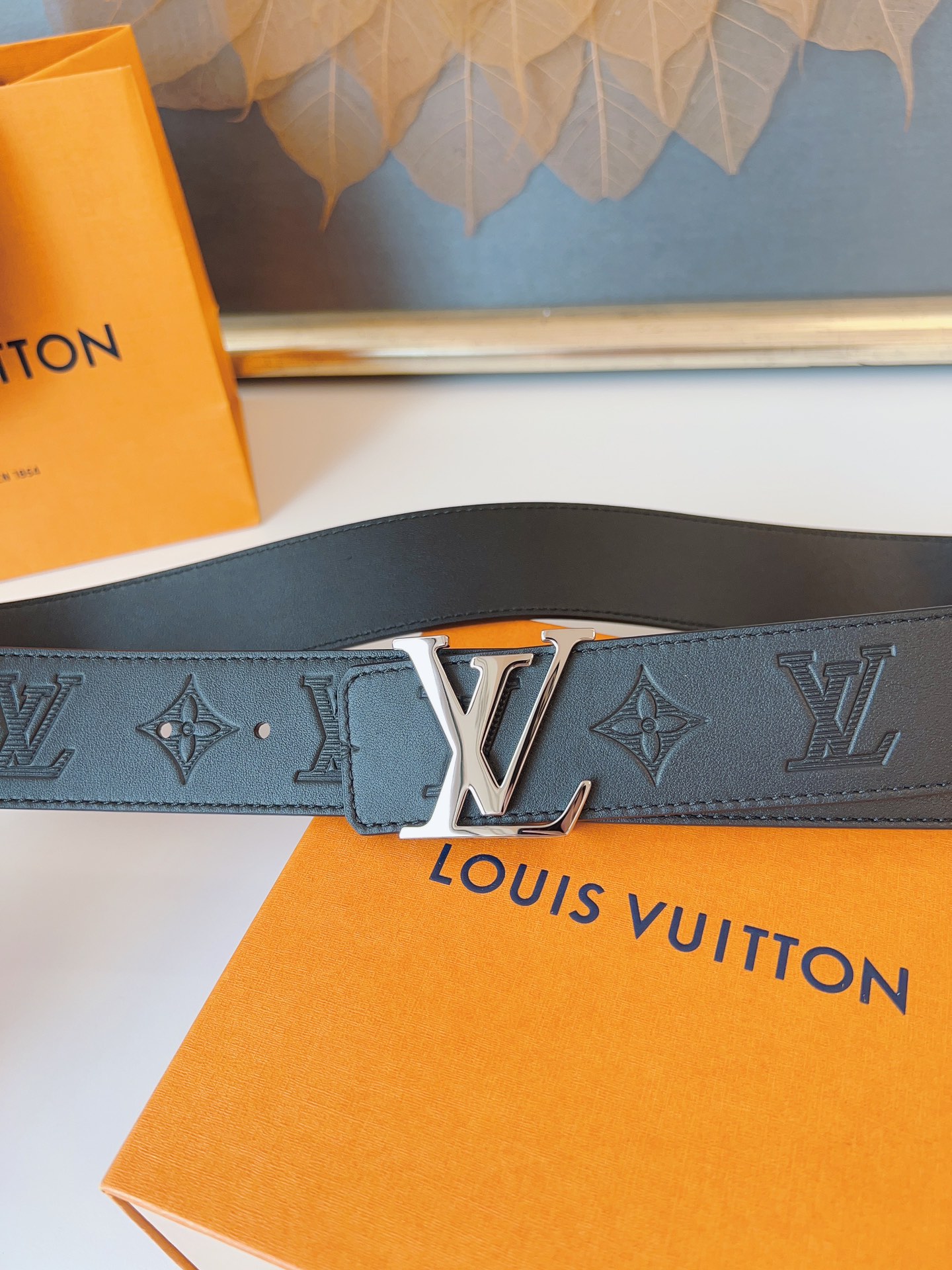 Louis Vuitton Basic Belt Cow Leather S-m-l