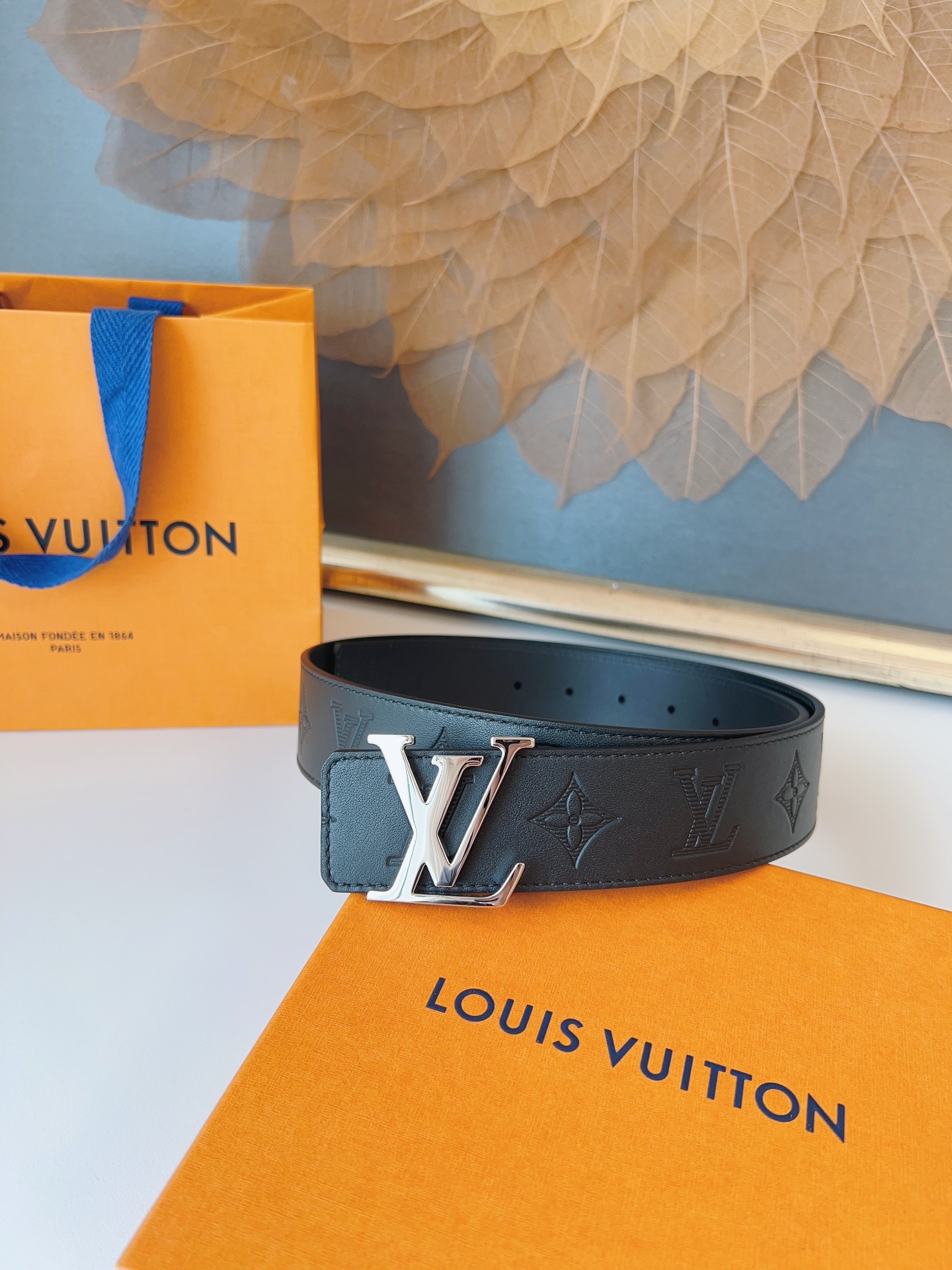 Louis Vuitton Basic Belt Cow Leather S-m-l