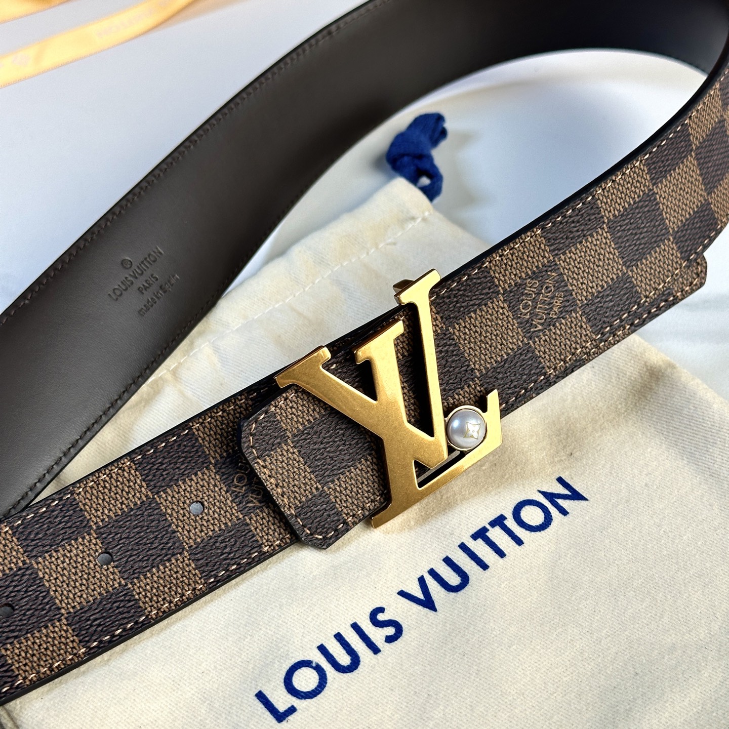 Louis Vuitton Basic Belt Cow Leather S-l