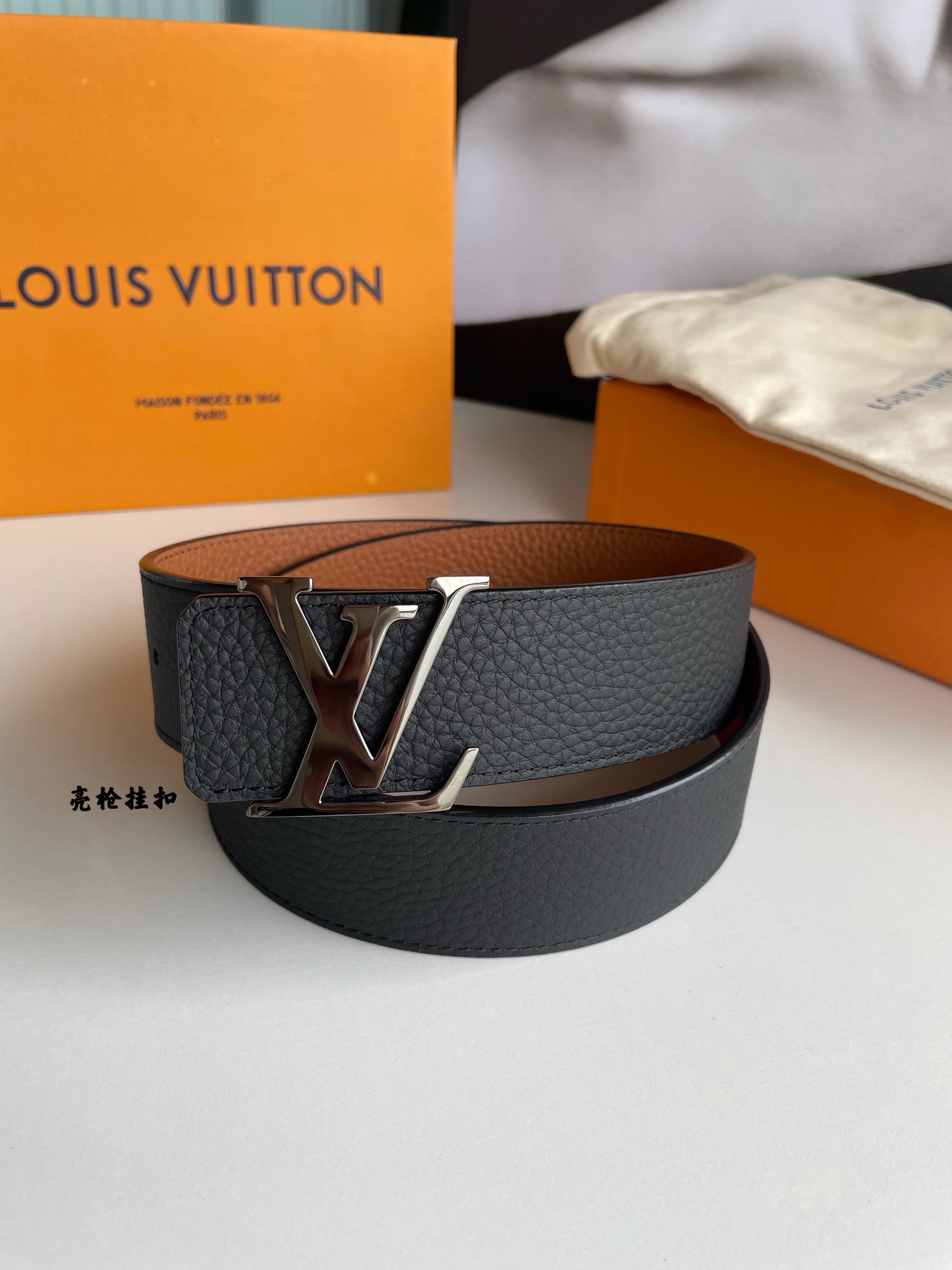 Louis Vuitton Basic Belt Black S-l