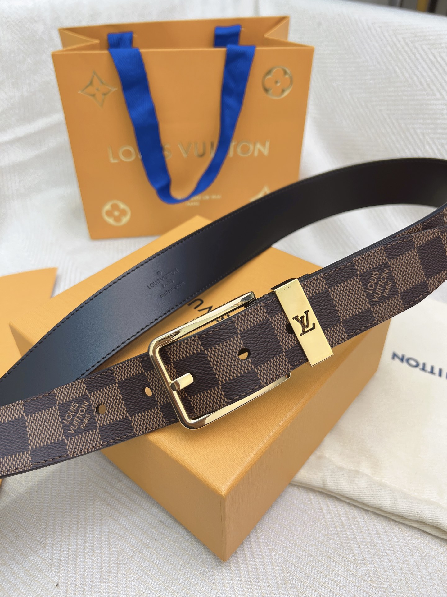 Louis Vuitton Male Basic Belt 5mm-l