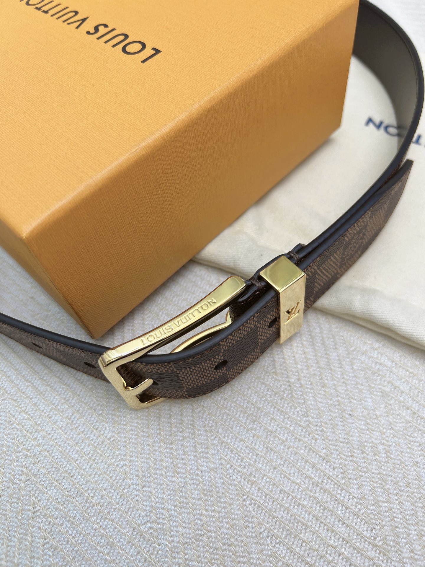 Louis Vuitton Male Basic Belt 5mm-l
