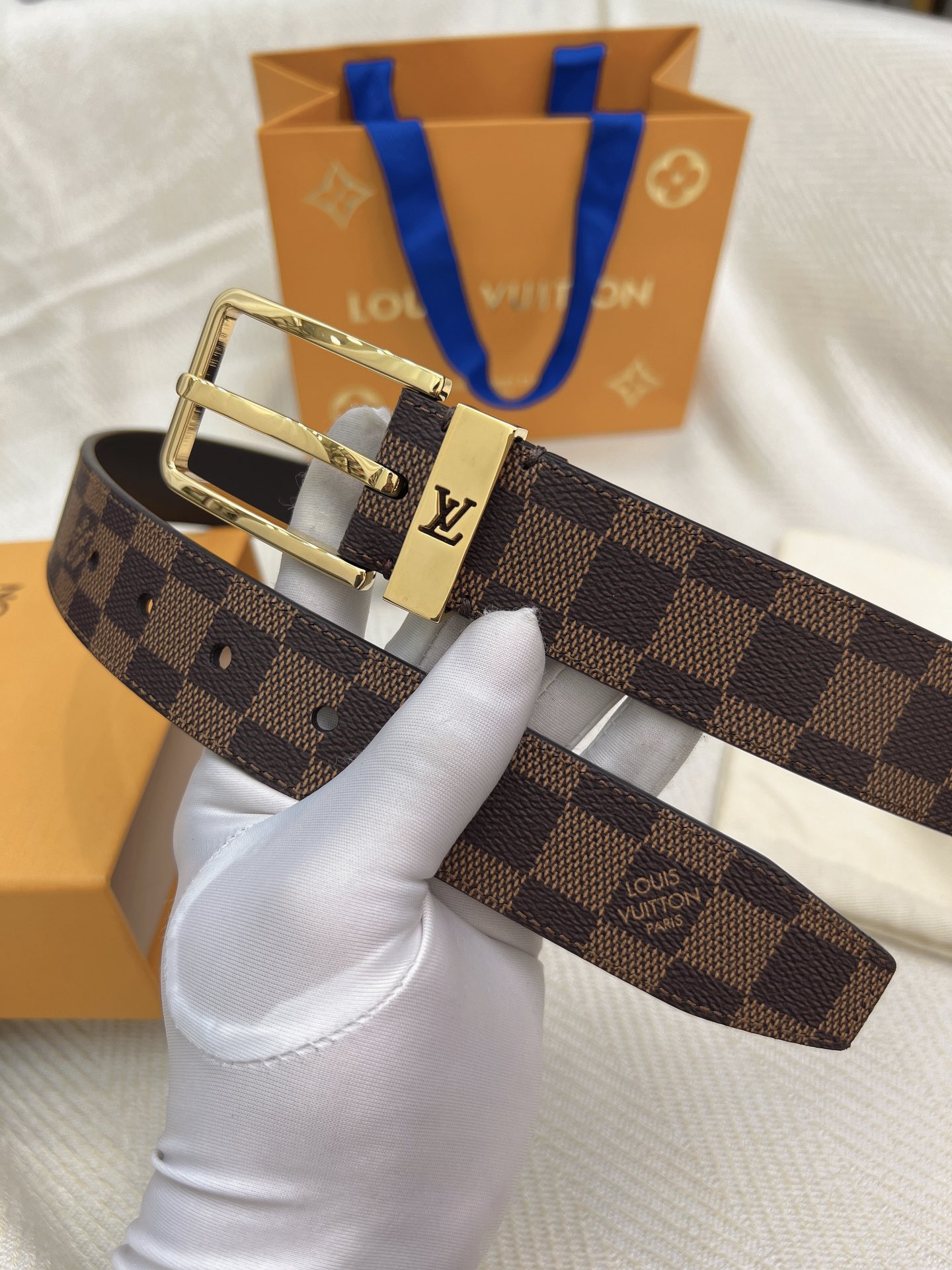 Louis Vuitton Male Basic Belt 5mm-l