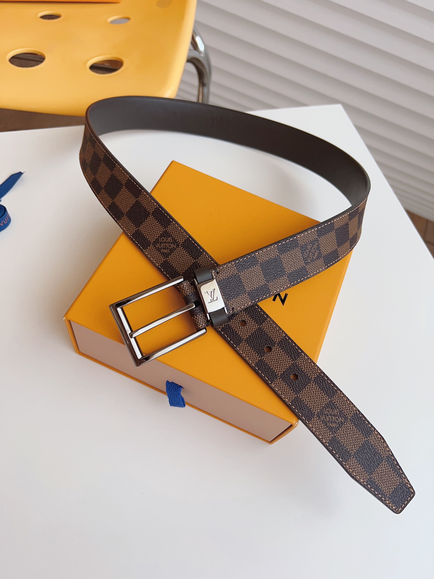 Louis Vuitton Male Basic Belt 35mm-l
