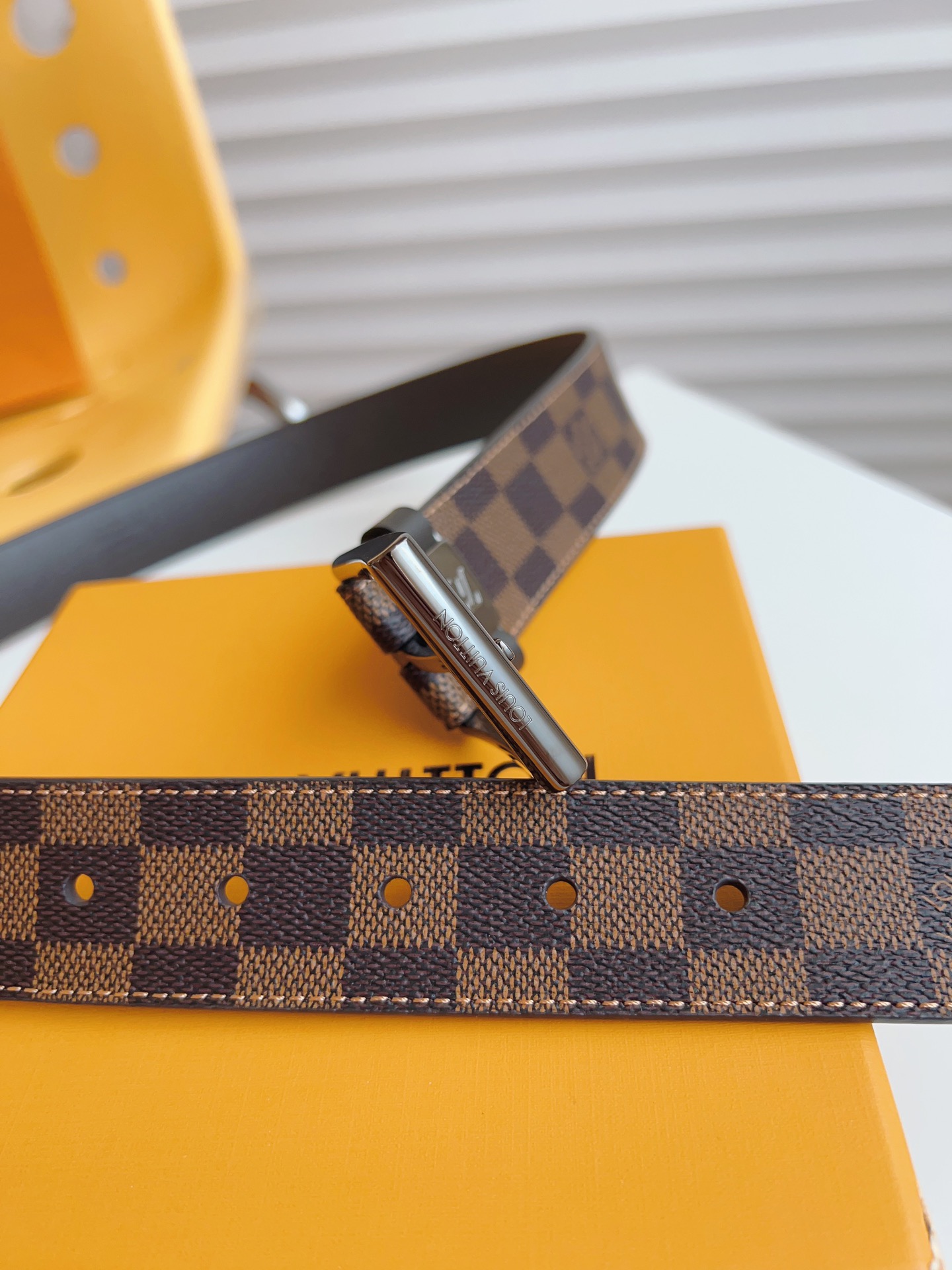 Louis Vuitton Male Basic Belt 35mm-l