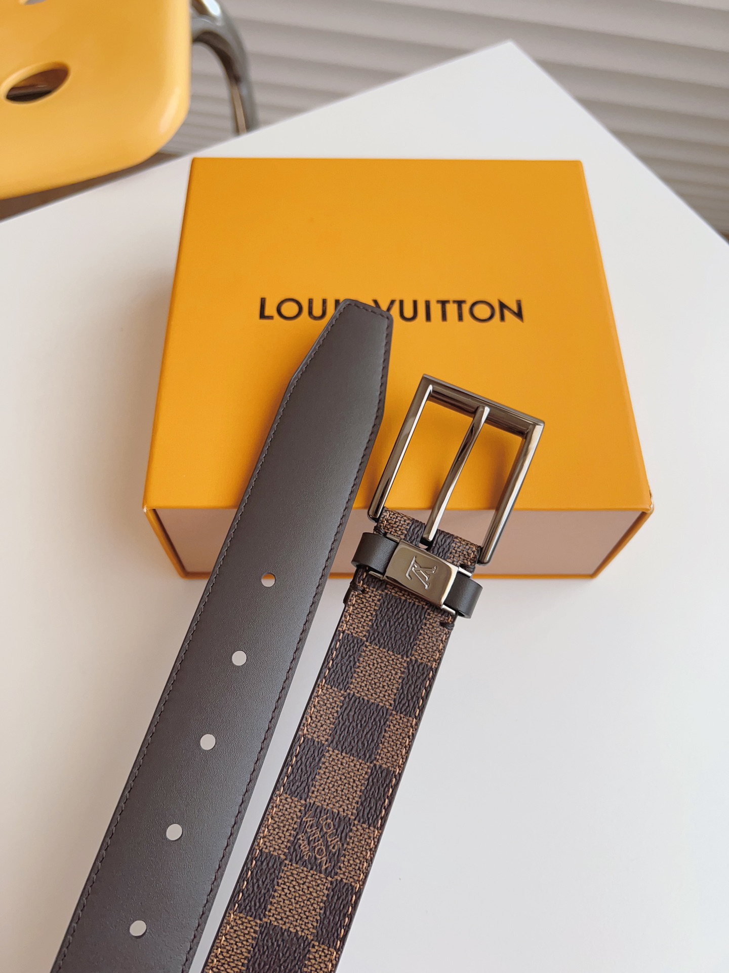 Louis Vuitton Male Basic Belt 35mm-l