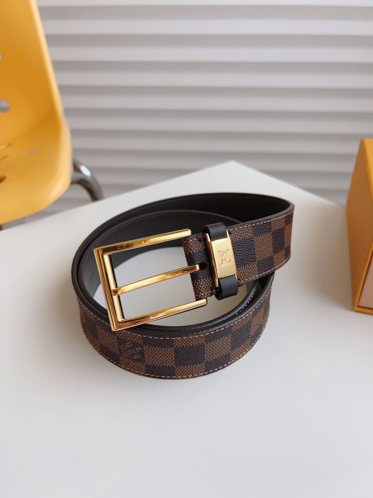 Louis Vuitton Male Basic Belt 35mm-l