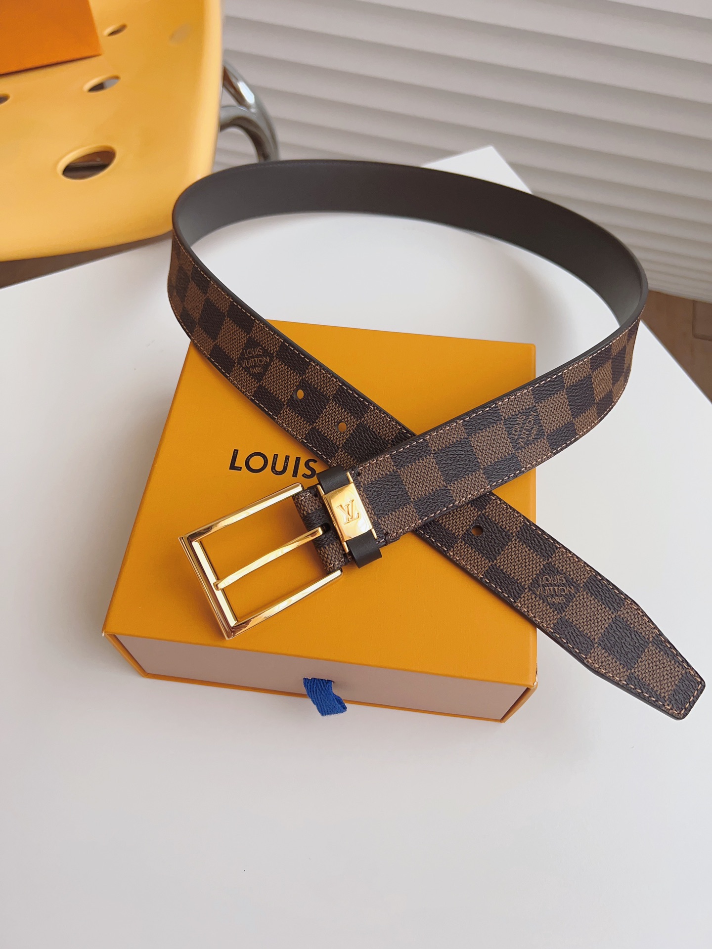 Louis Vuitton Male Basic Belt 35mm-l
