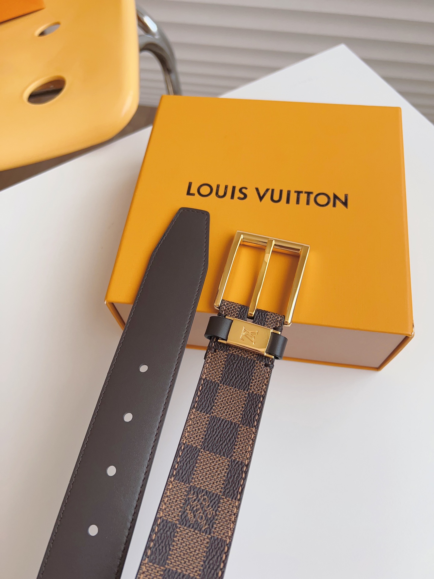 Louis Vuitton Male Basic Belt 35mm-l