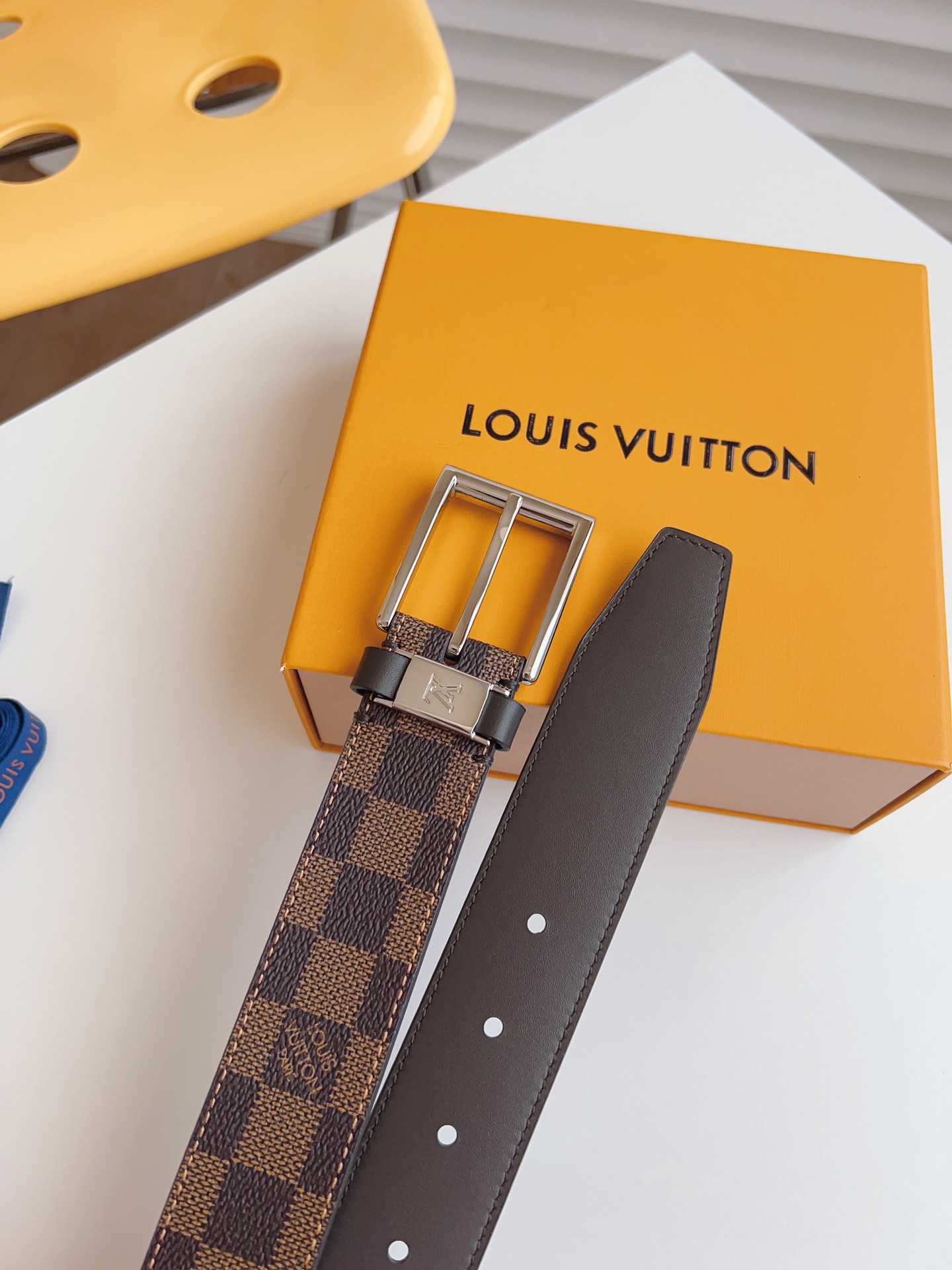 Louis Vuitton Male Basic Belt 35mm-l