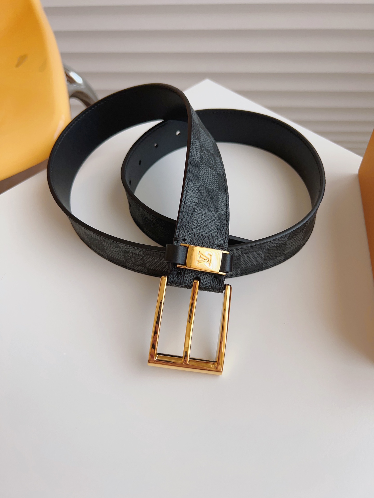 Louis Vuitton Male Basic Belt 35mm-l
