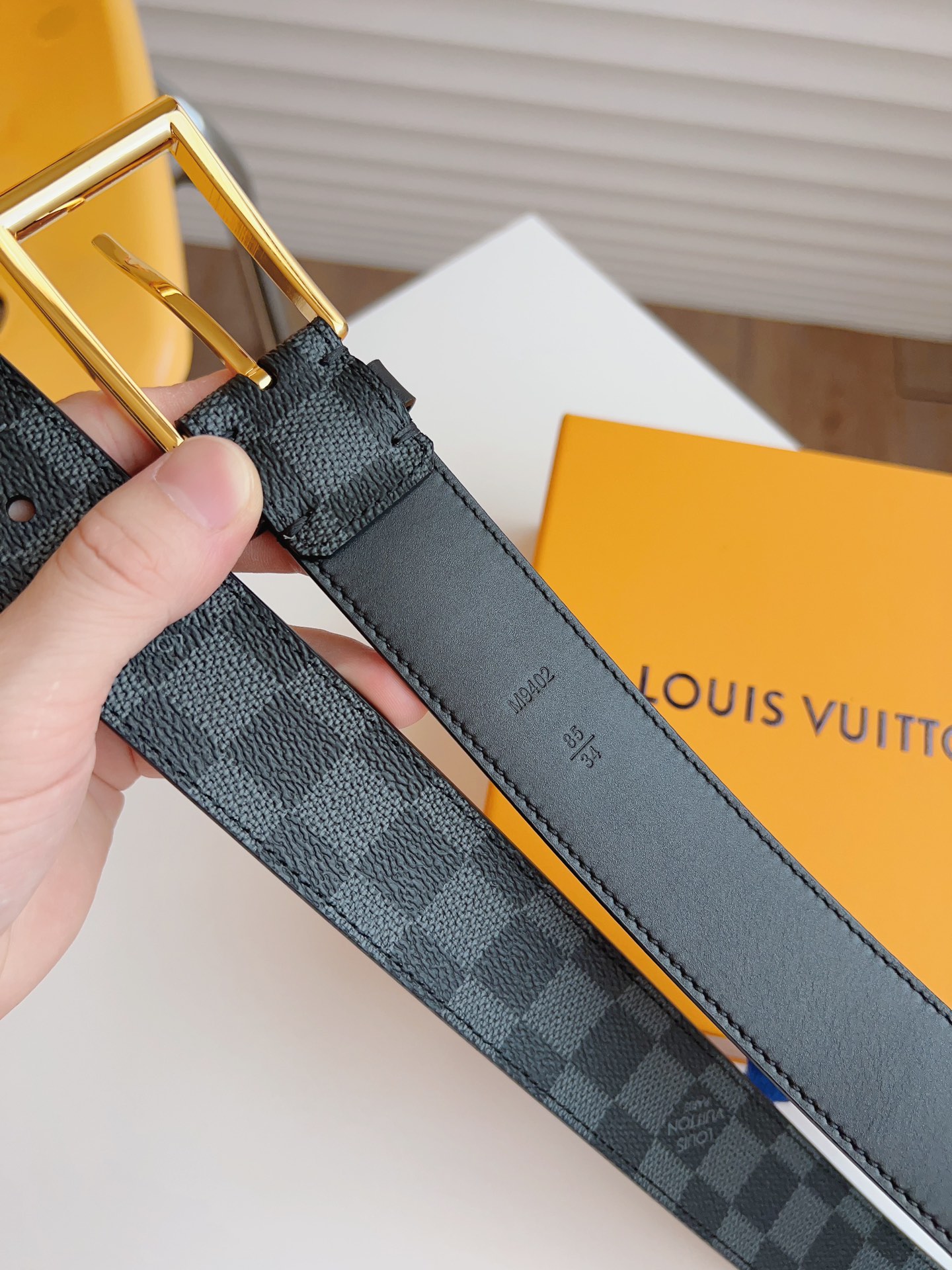 Louis Vuitton Male Basic Belt 35mm-l