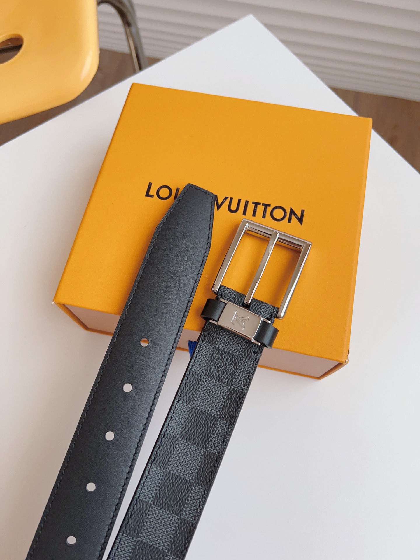 Louis Vuitton Male Basic Belt 35mm-l