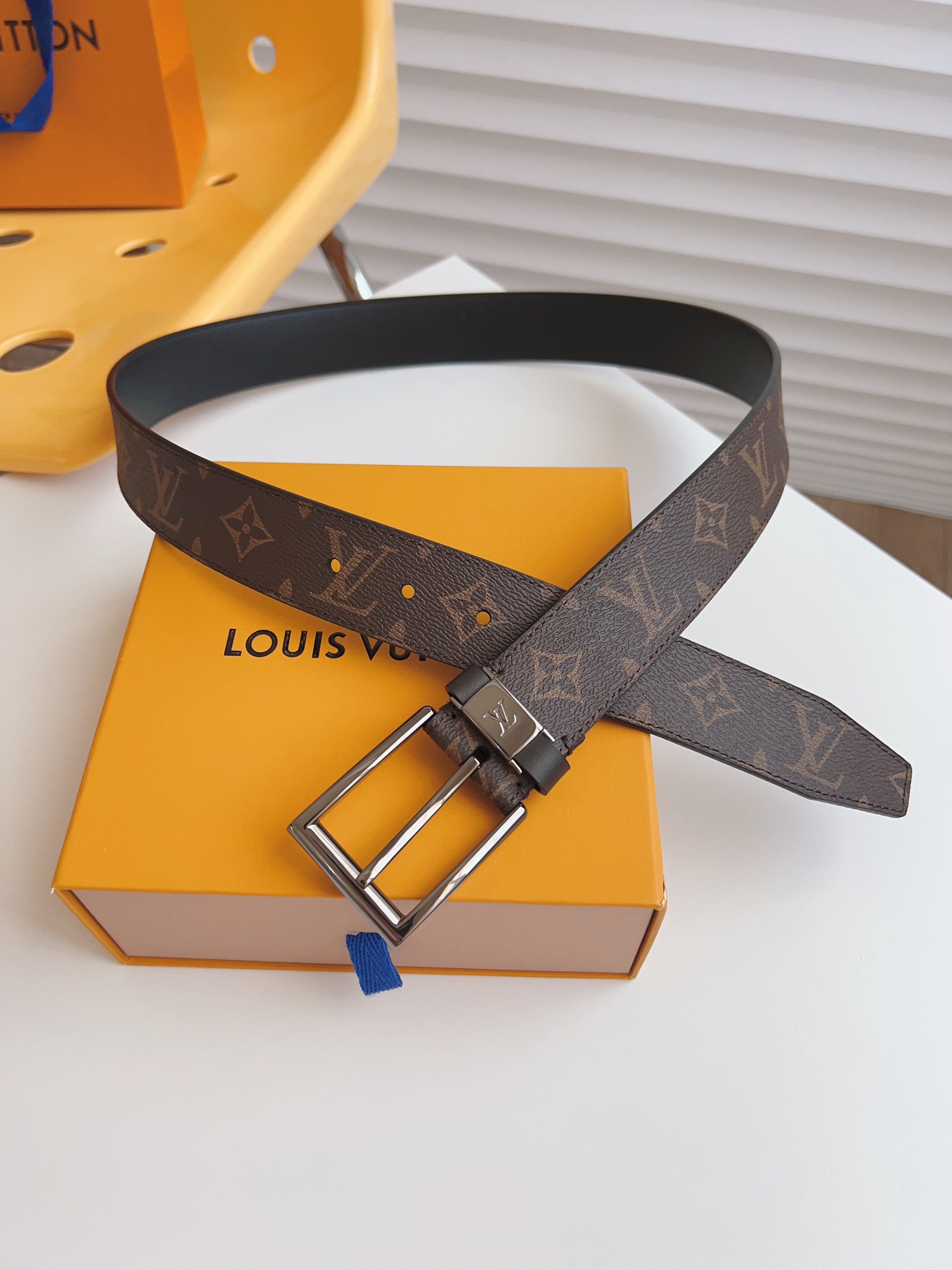 Louis Vuitton Male Basic Belt 35mm-l