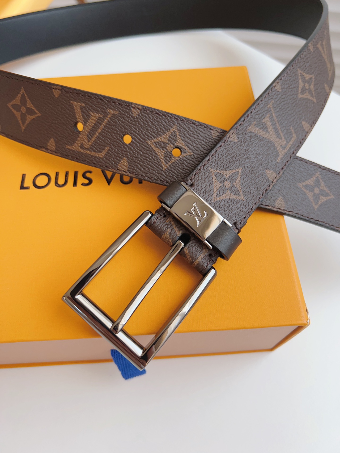 Louis Vuitton Male Basic Belt 35mm-l