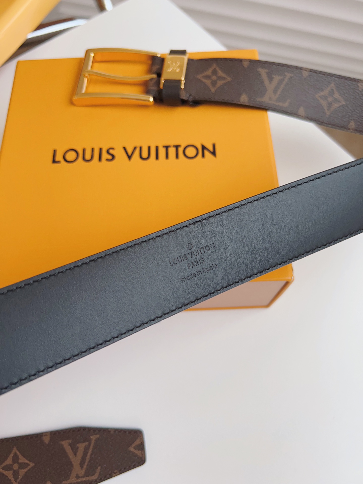 Louis Vuitton Male Basic Belt 35mm-l