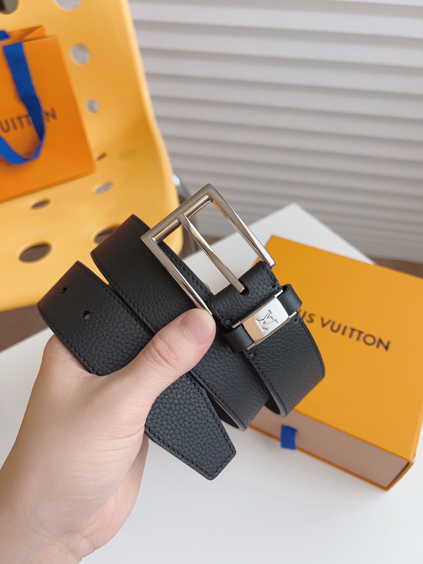 Louis Vuitton Male Basic Belt 35mm-l