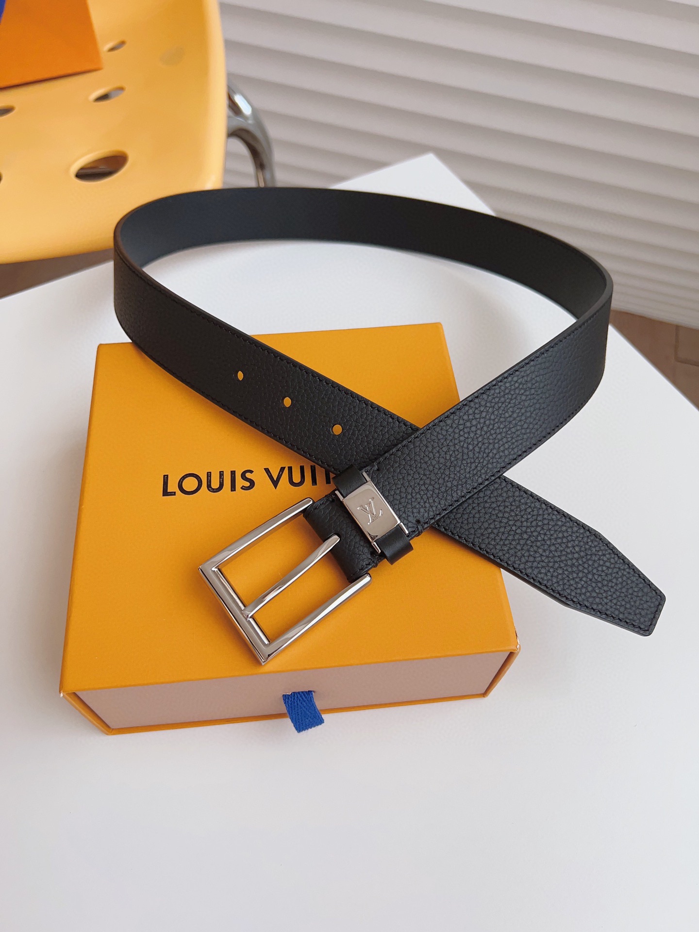 Louis Vuitton Male Basic Belt 35mm-l