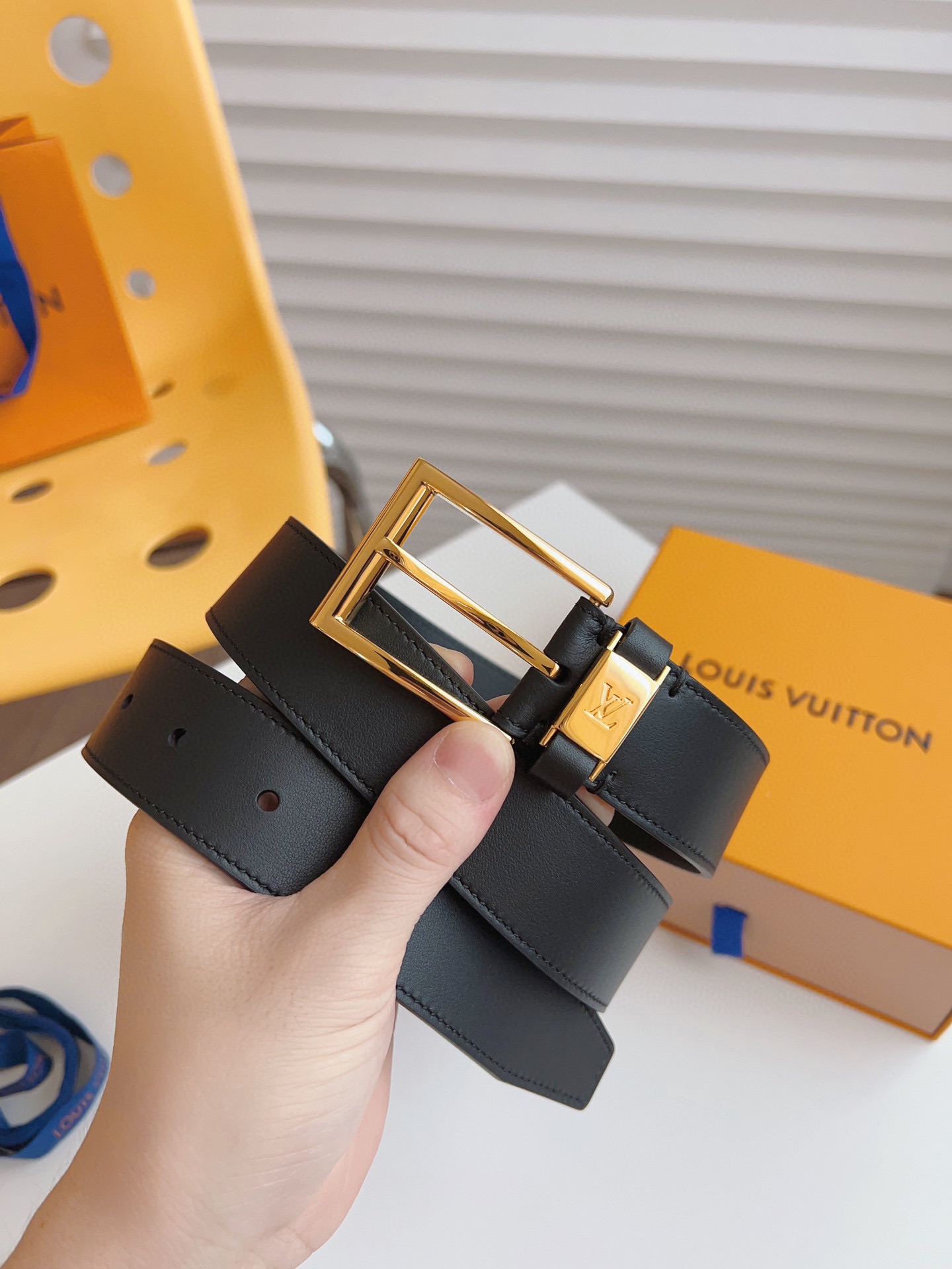 Louis Vuitton Male Basic Belt 35mm-l