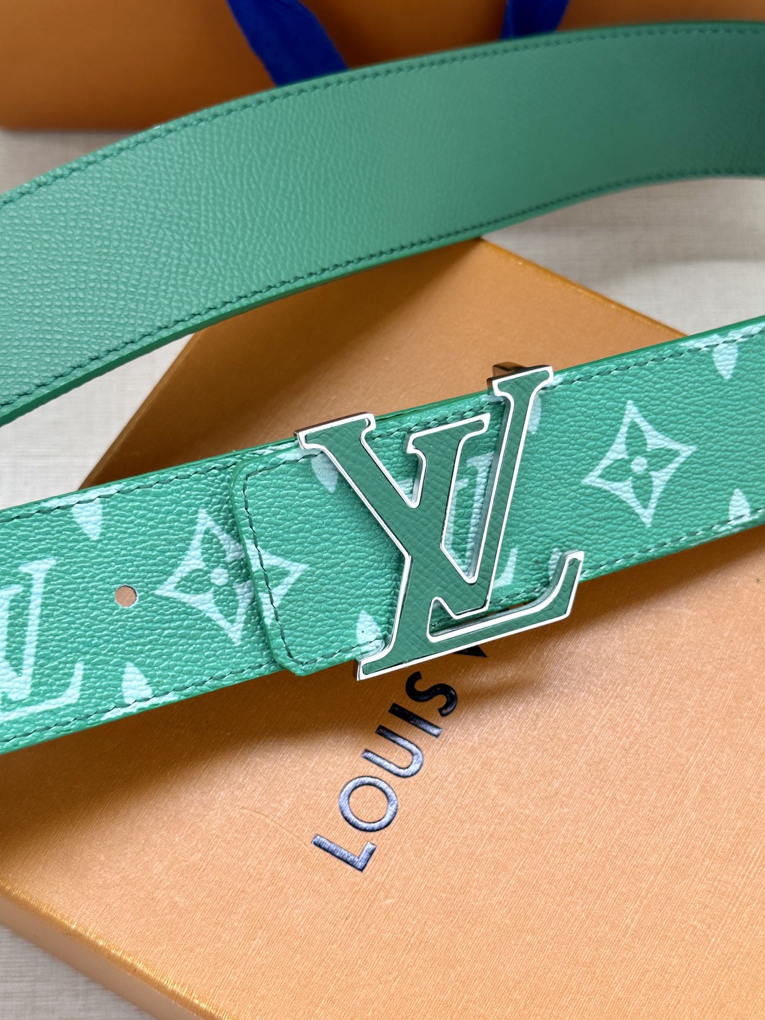 Louis Vuitton Male Basic Belt Canvas S-m-l