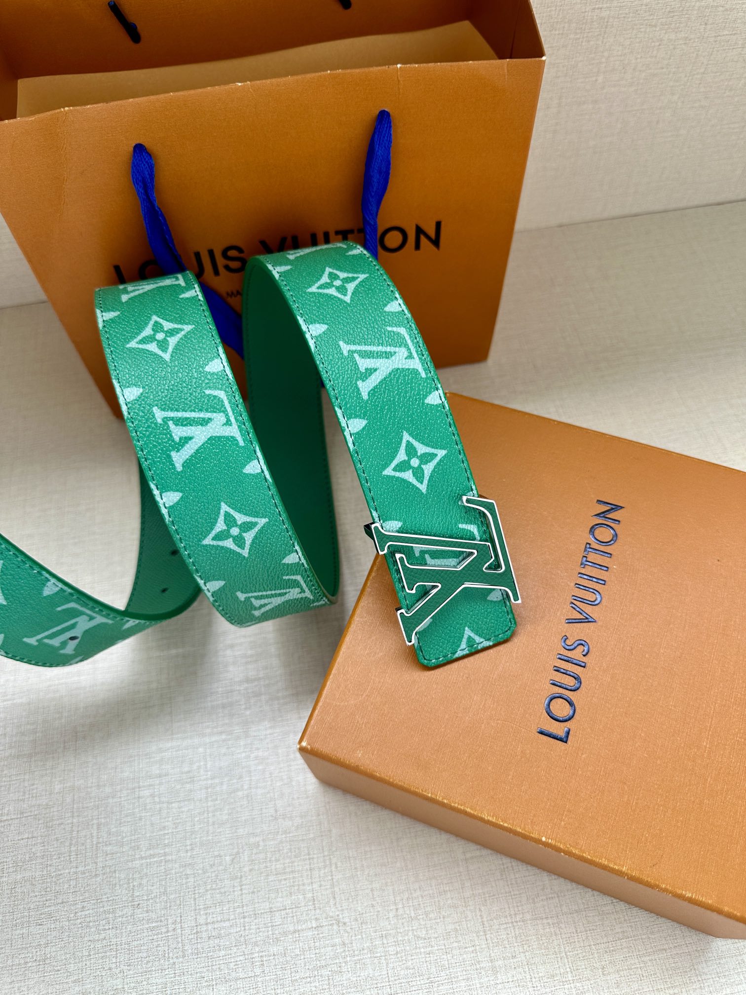 Louis Vuitton Male Basic Belt Canvas S-m-l