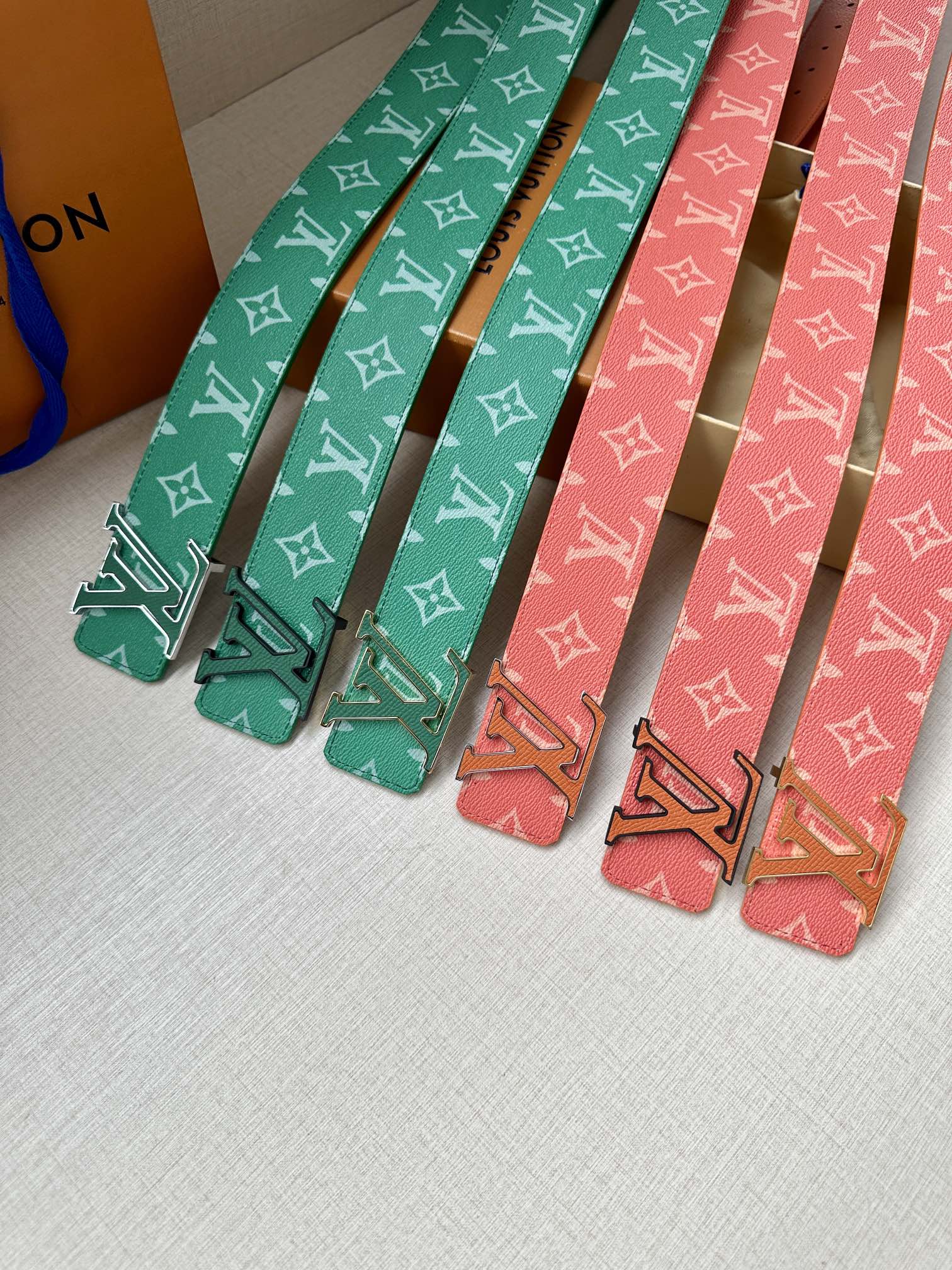 Louis Vuitton Male Basic Belt Canvas S-m-l