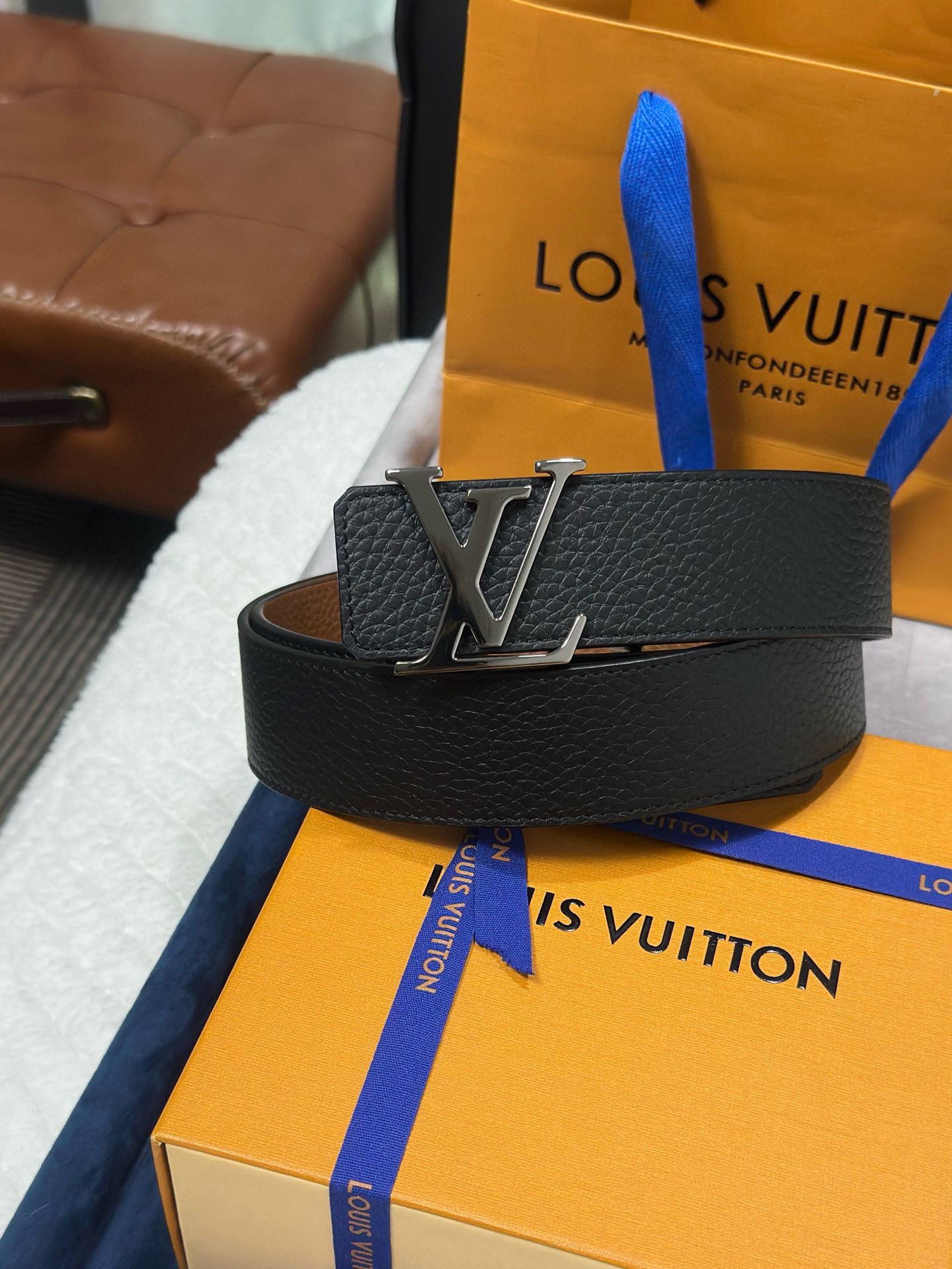 Louis Vuitton Male Basic Belt M-l