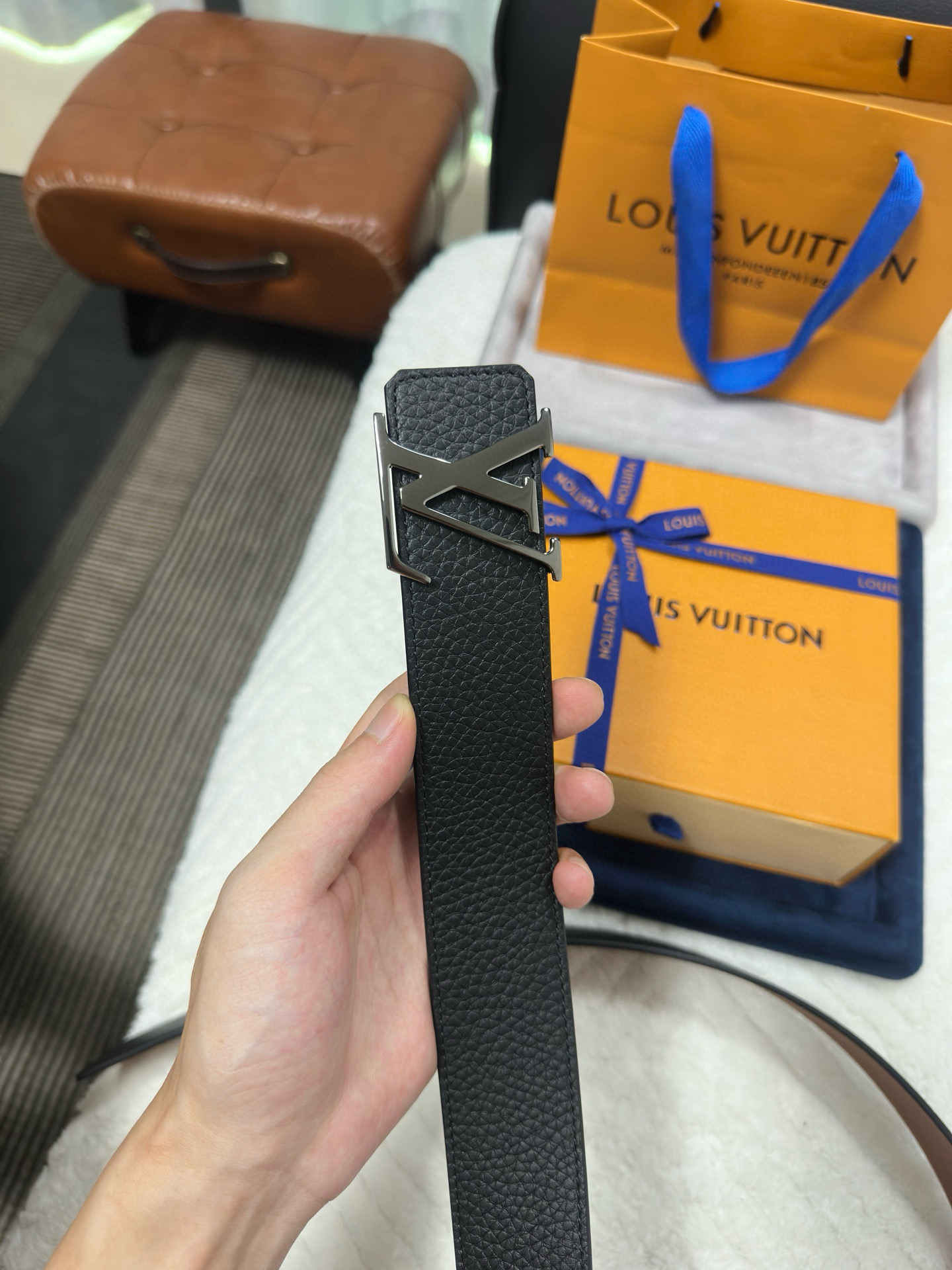 Louis Vuitton Male Basic Belt M-l