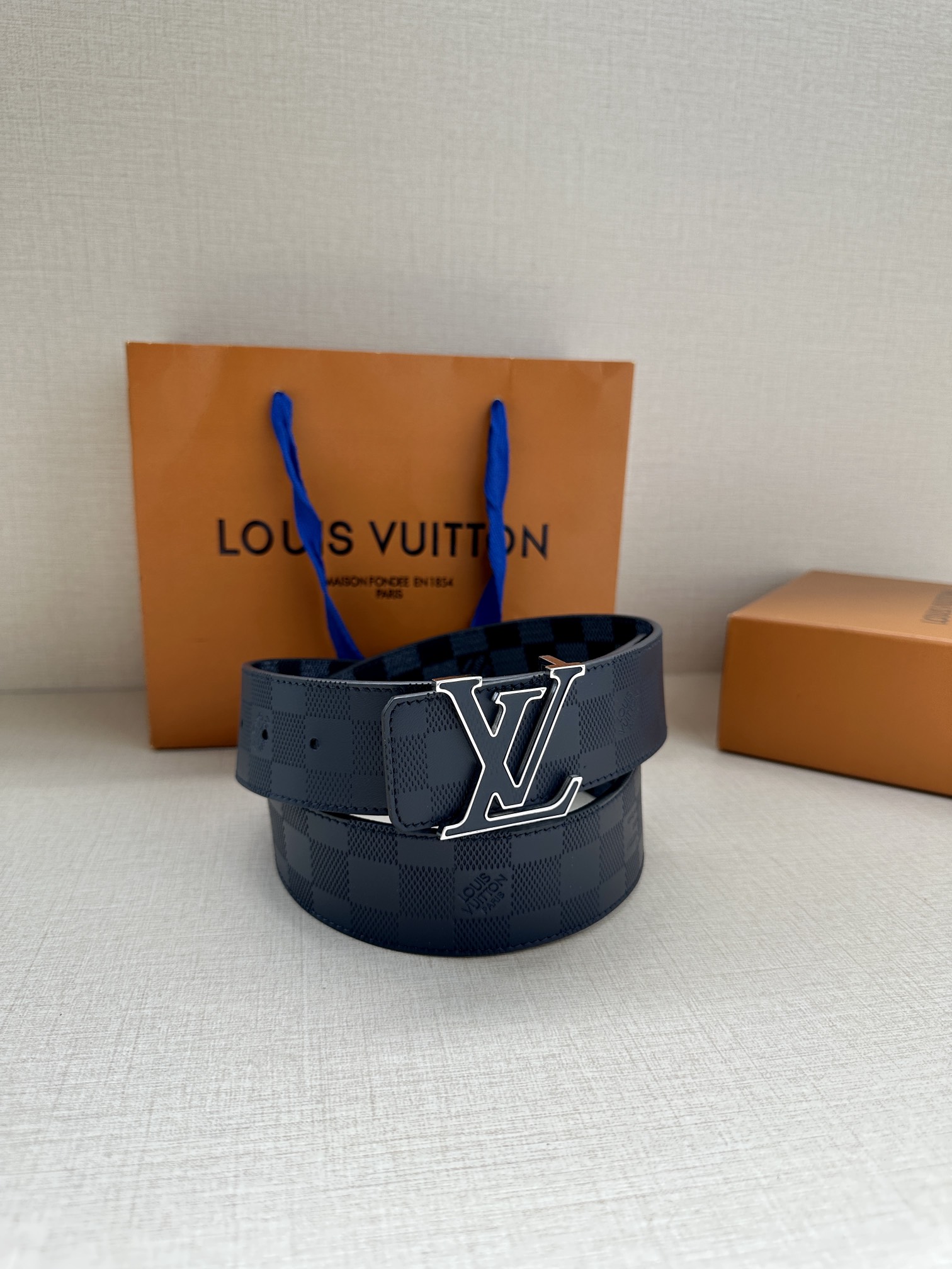 Louis Vuitton Male Basic Belt Canvas S-m-l