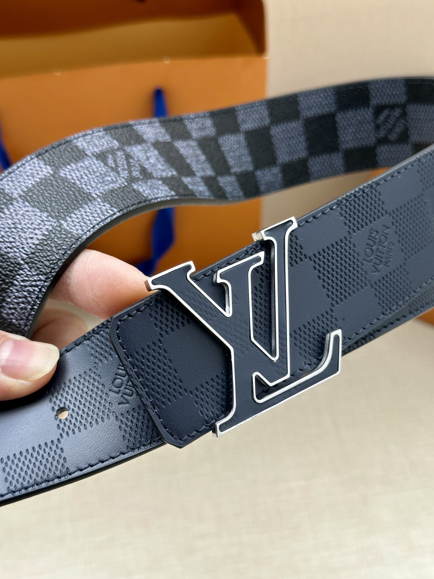 Louis Vuitton Male Basic Belt Canvas S-m-l