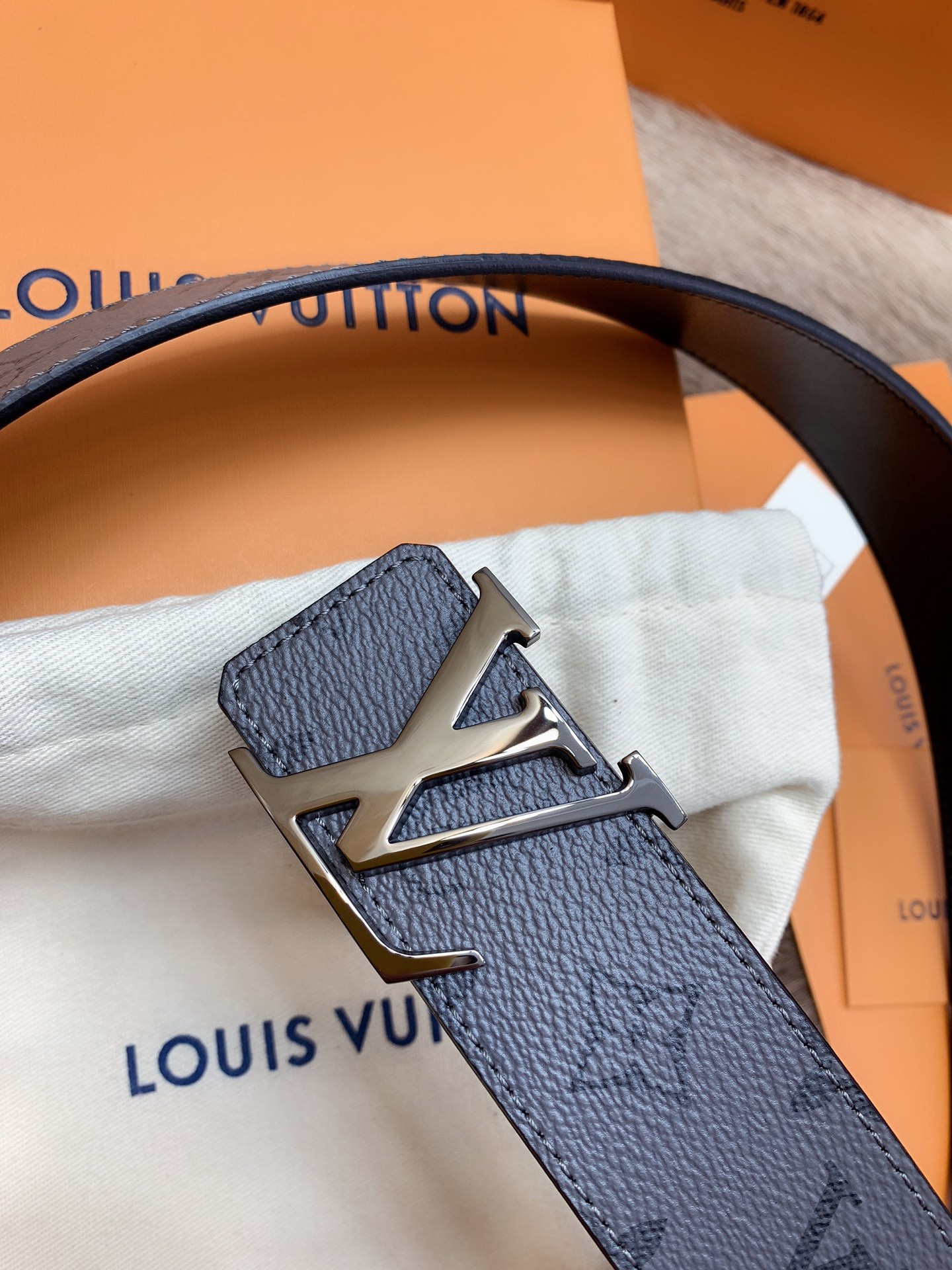 Louis Vuitton Male Basic Belt M-l