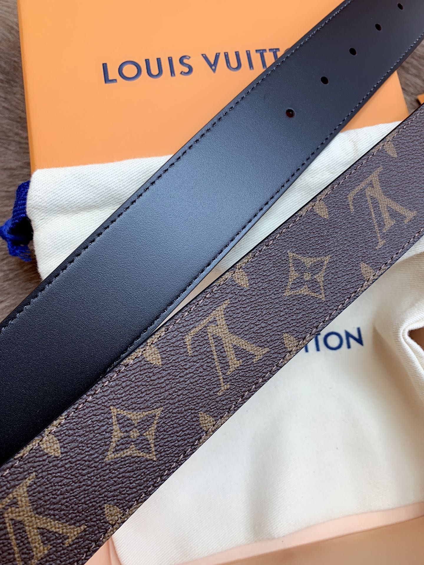 Louis Vuitton Male Basic Belt M-l