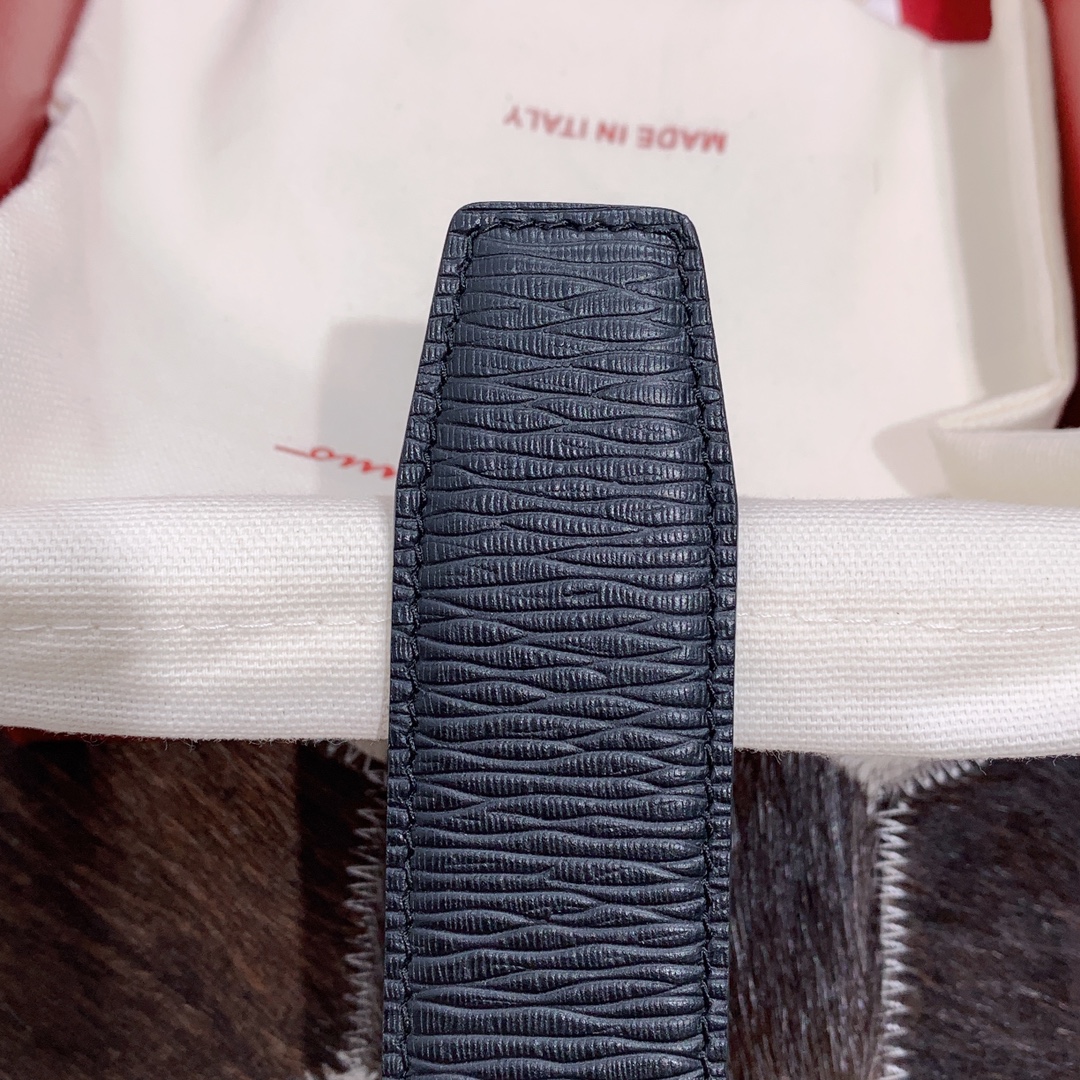 Salvatore Ferragamo Male Leather Belt S-m-l