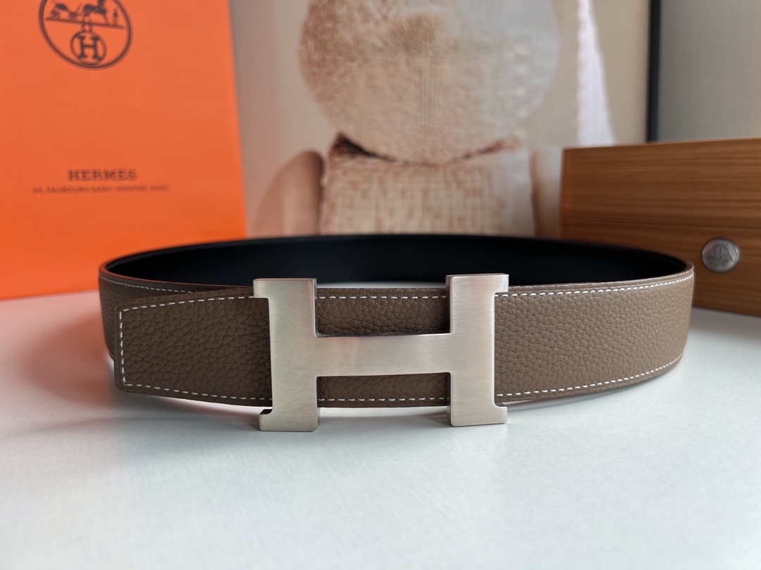 Hermès Male Basic Belt Cow Leather S-m