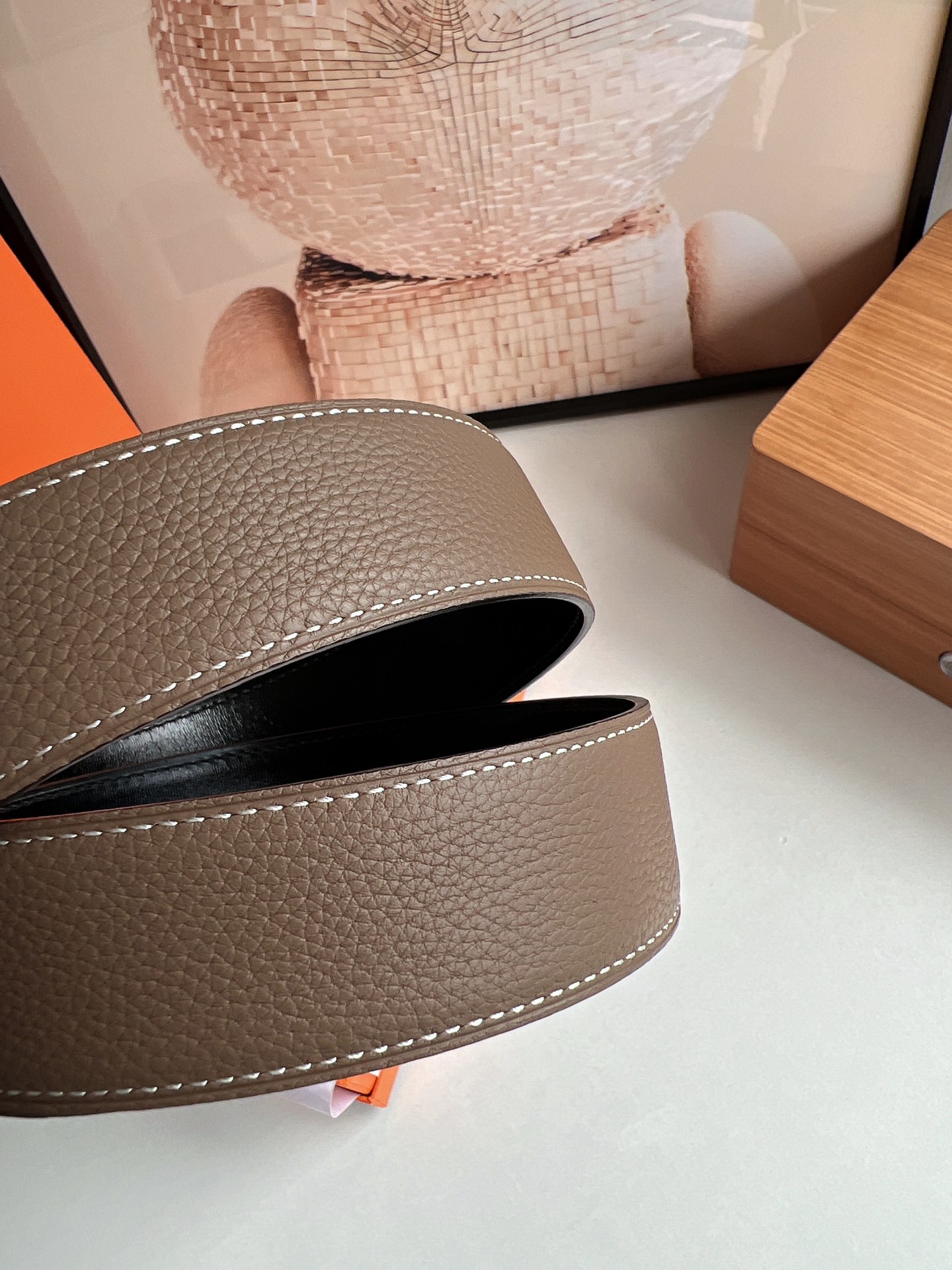 Hermès Male Basic Belt Cow Leather S-m