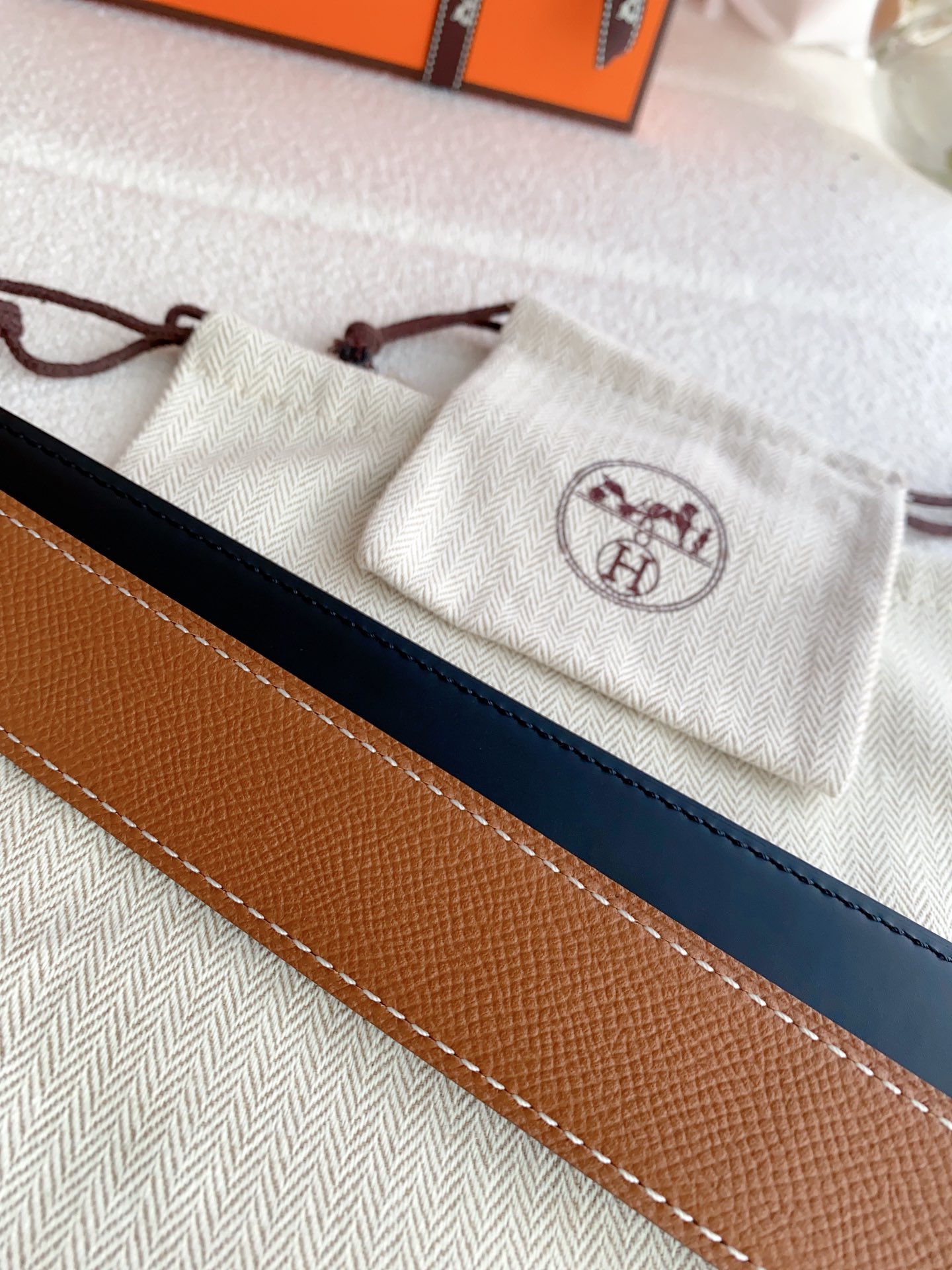 Hermès Male Basic Belt S-m