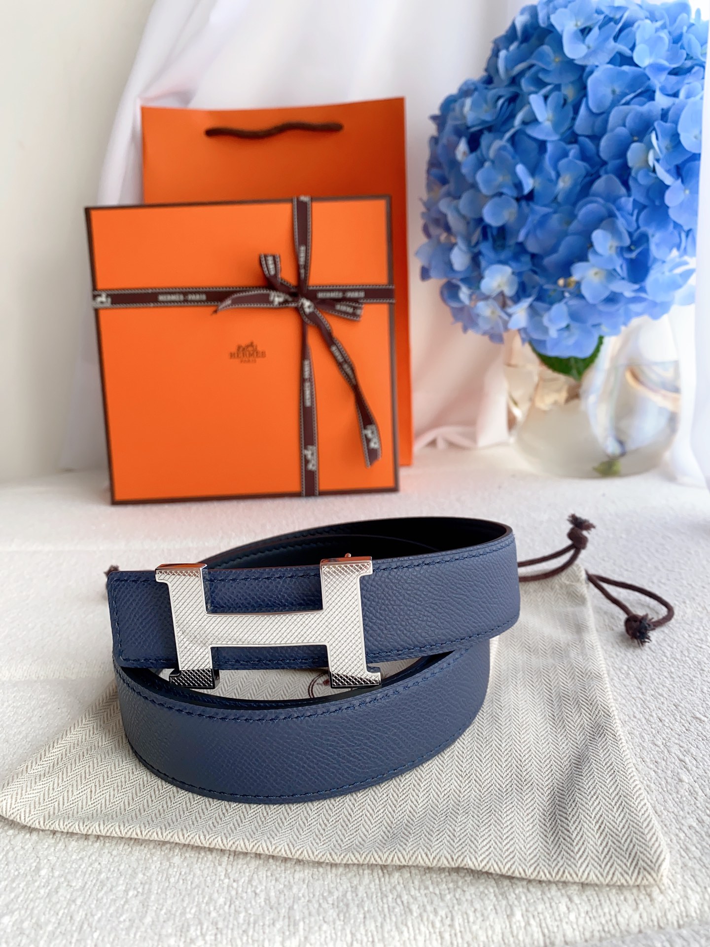Hermès Male Basic Belt S-m