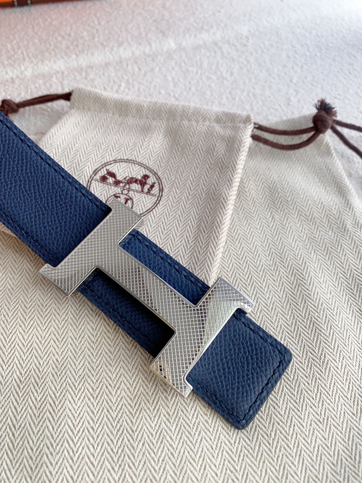 Hermès Male Basic Belt S-m