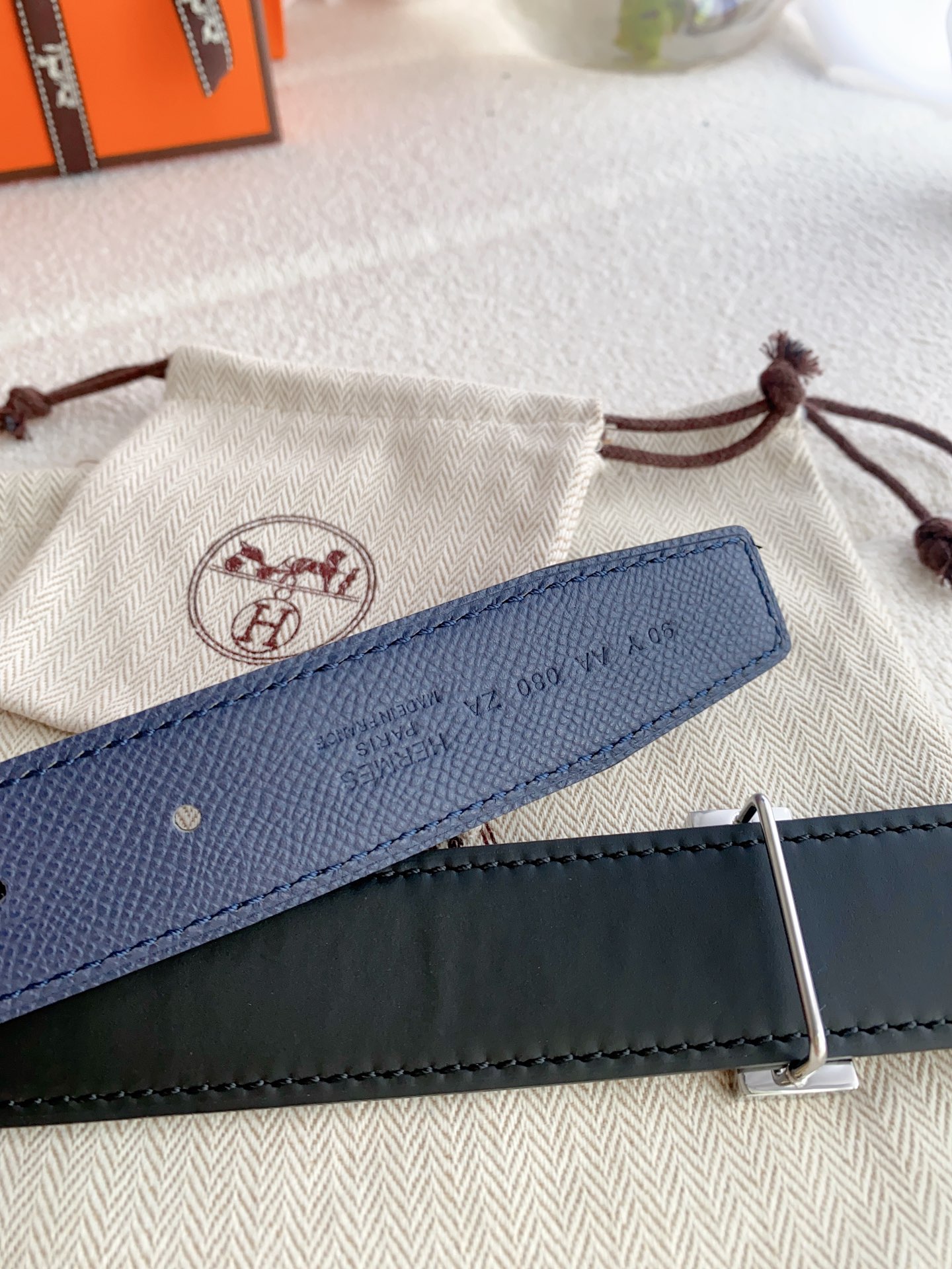 Hermès Male Basic Belt S-m