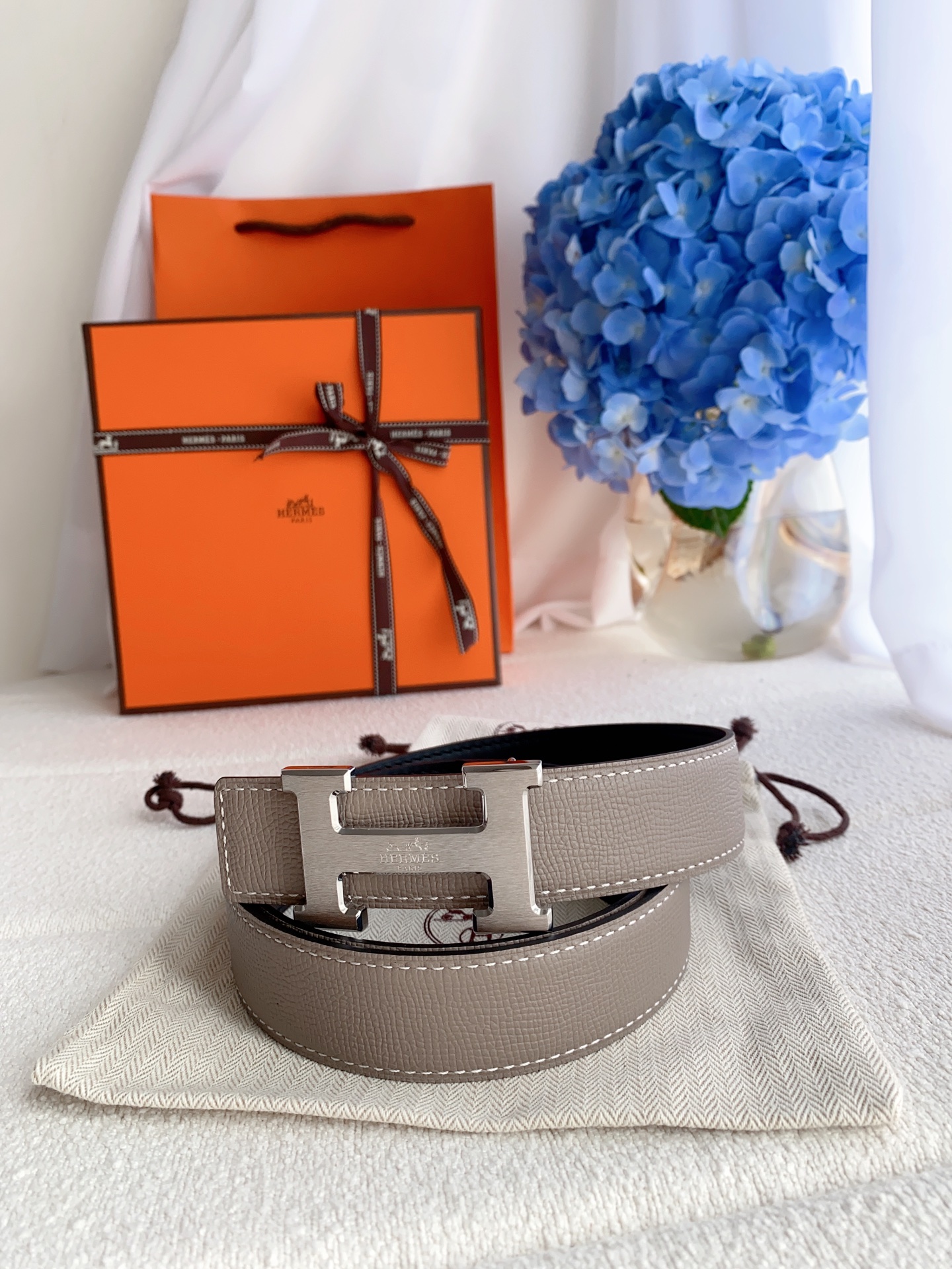 Hermès Male Basic Belt S-m