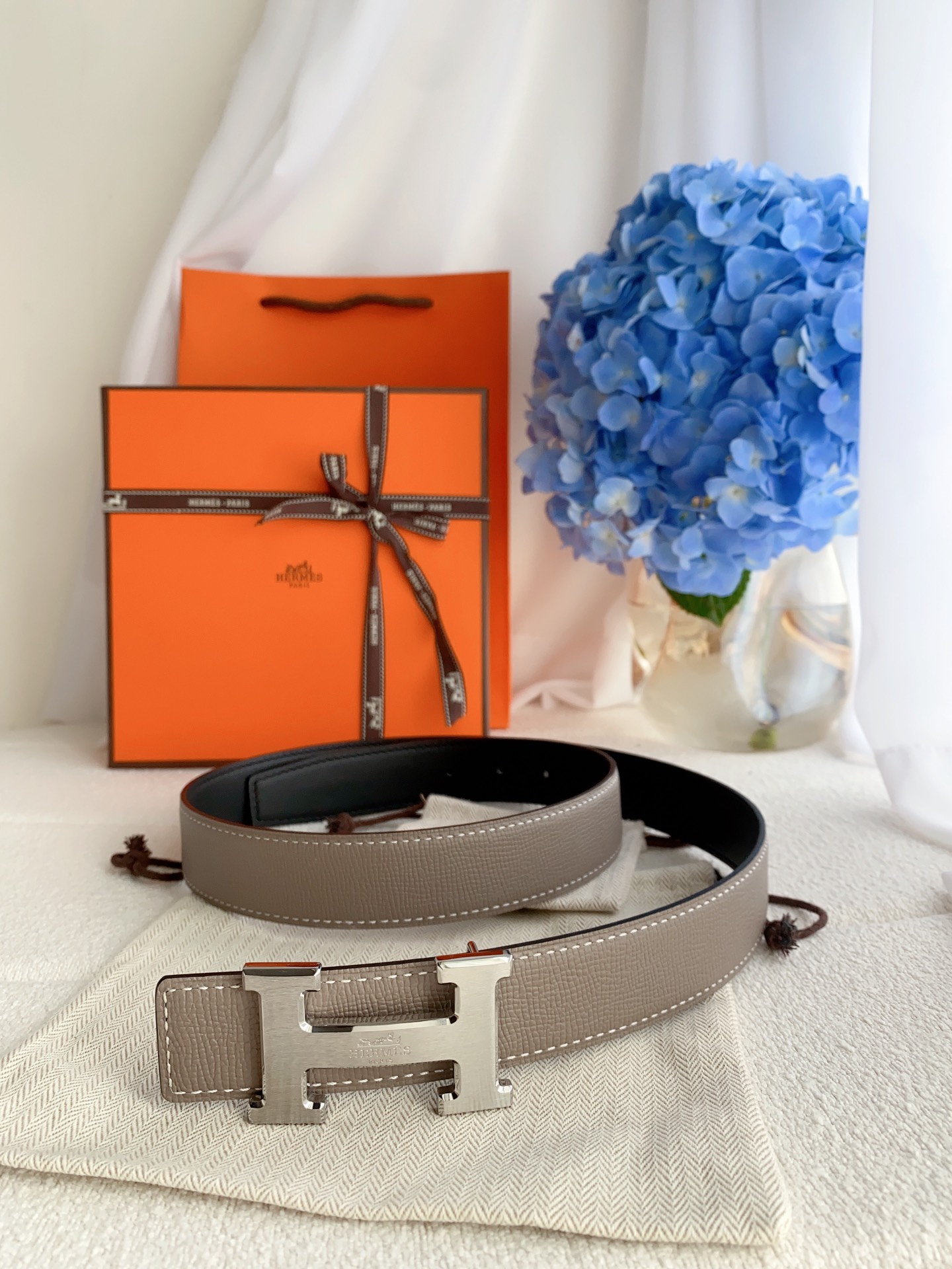 Hermès Male Basic Belt S-m