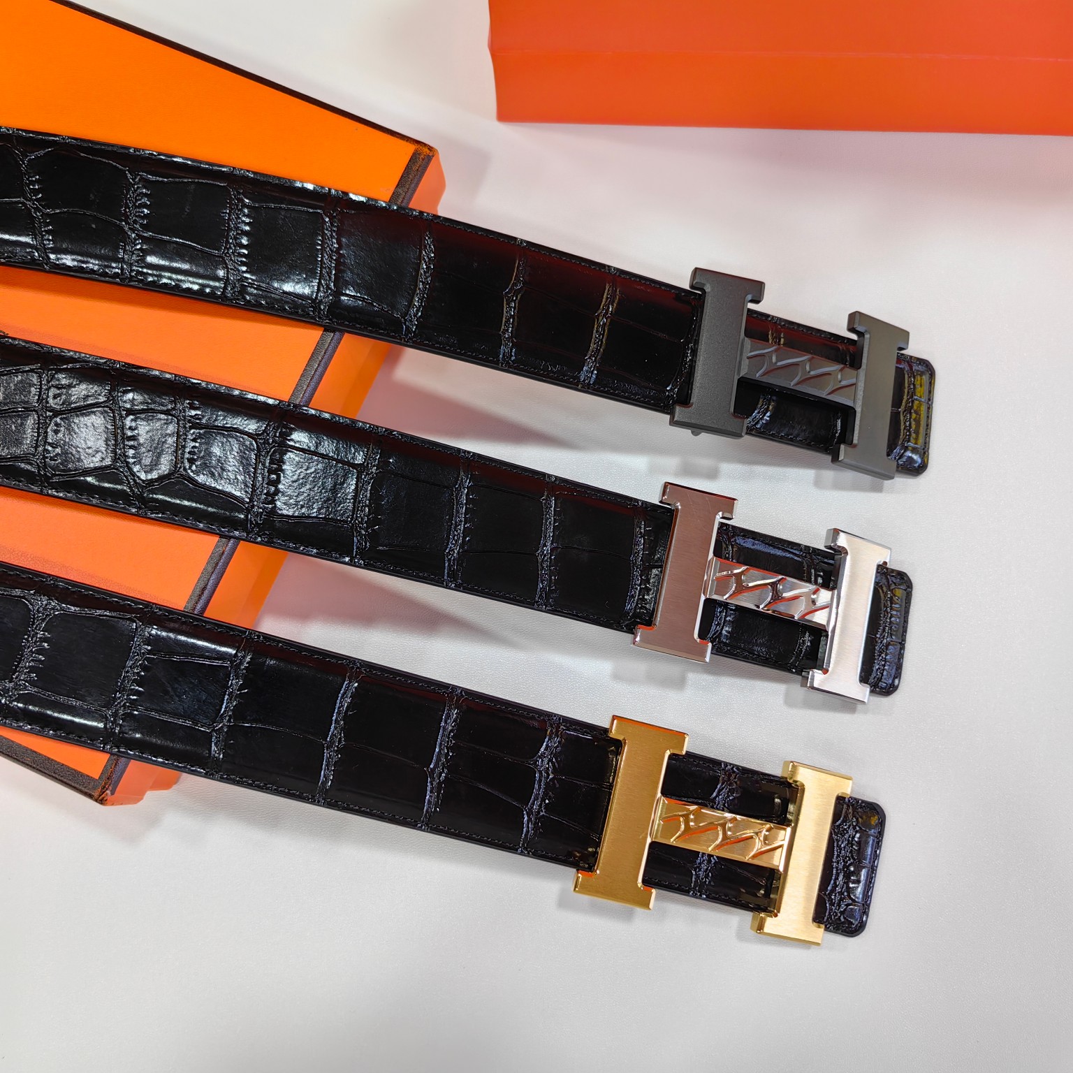 Hermès Male Basic Belt Cow Leather 38mm