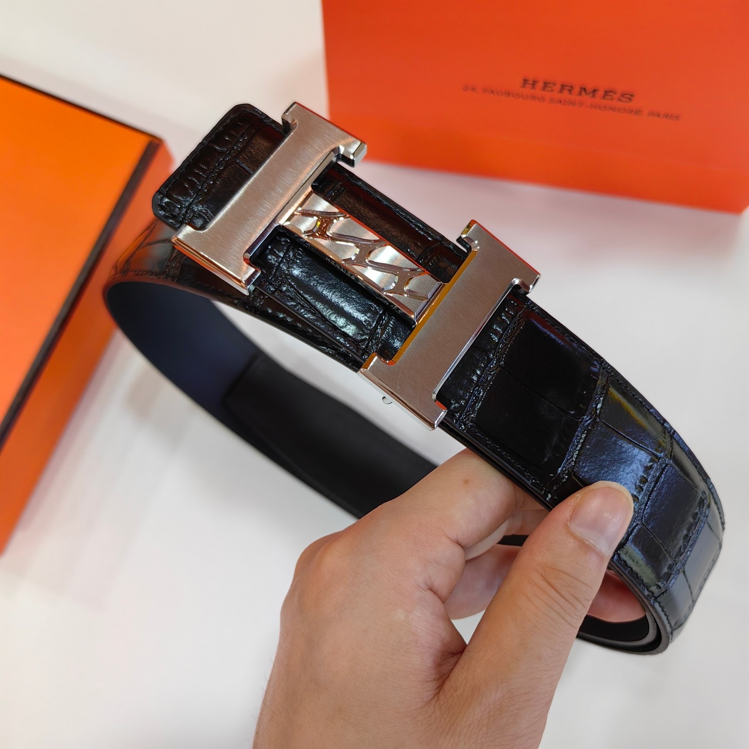 Hermès Male Basic Belt Cow Leather 38mm