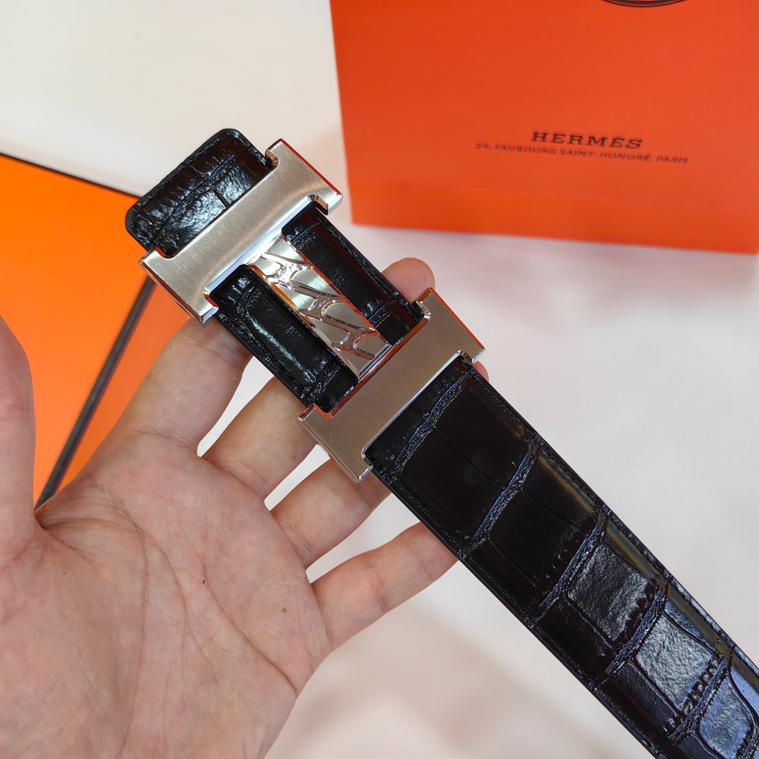 Hermès Male Basic Belt Cow Leather 38mm