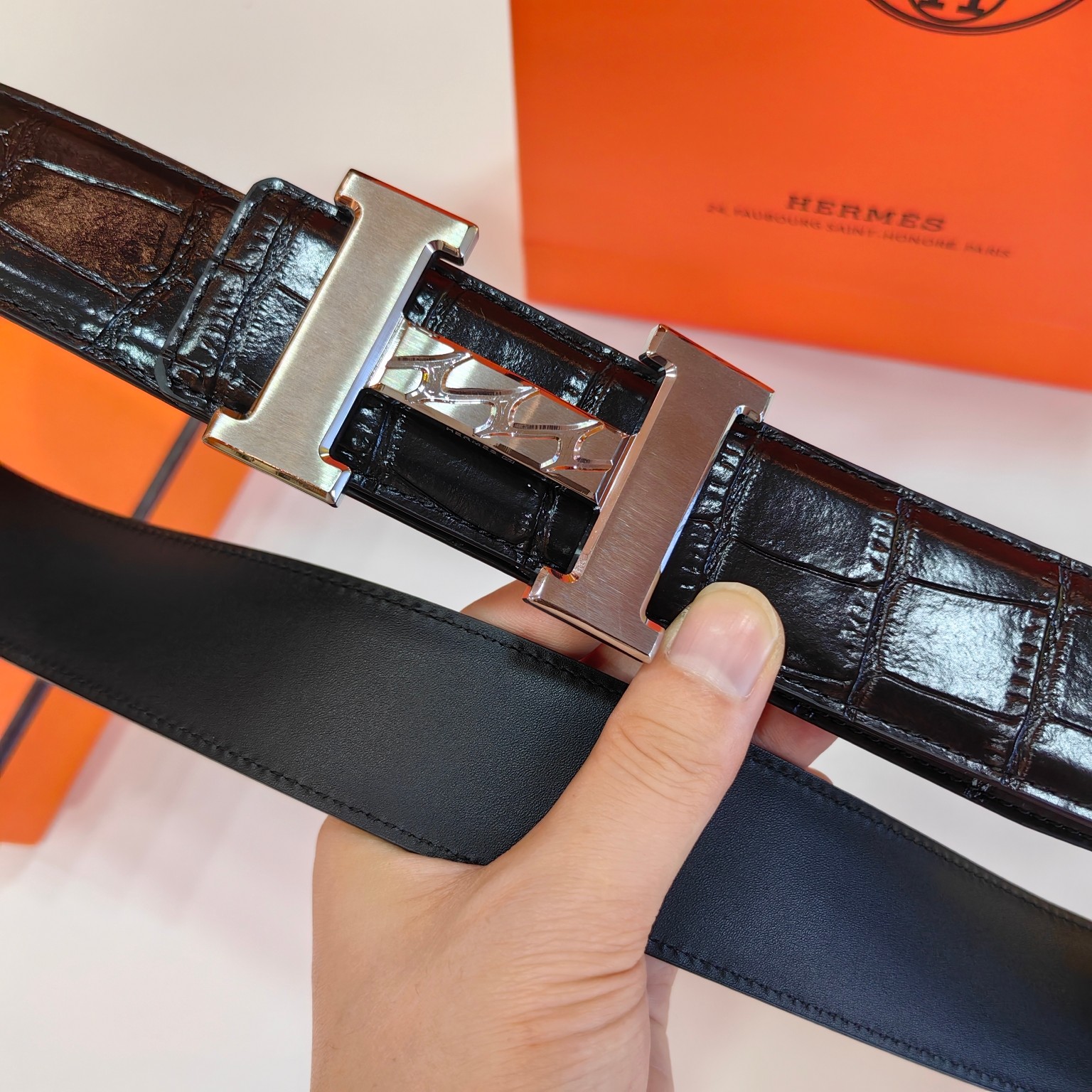Hermès Male Basic Belt Cow Leather 38mm