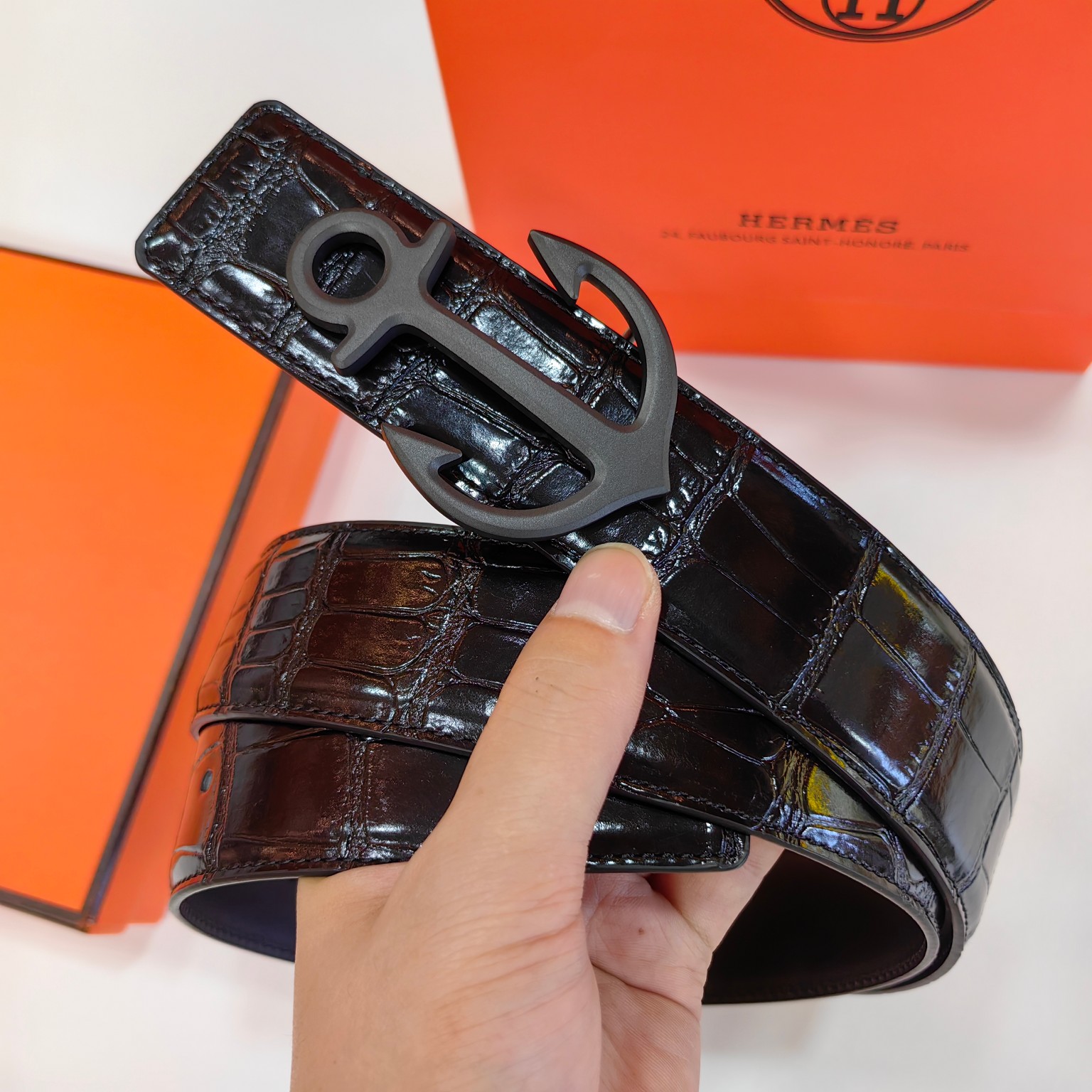 Hermès Male Basic Belt Cow Leather 38mm