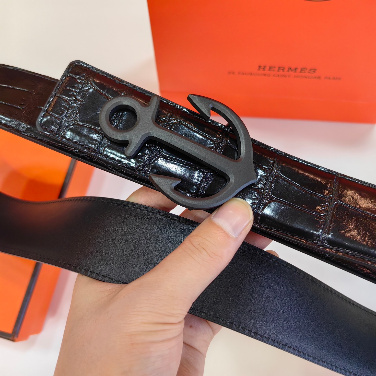 Hermès Male Basic Belt Cow Leather 38mm