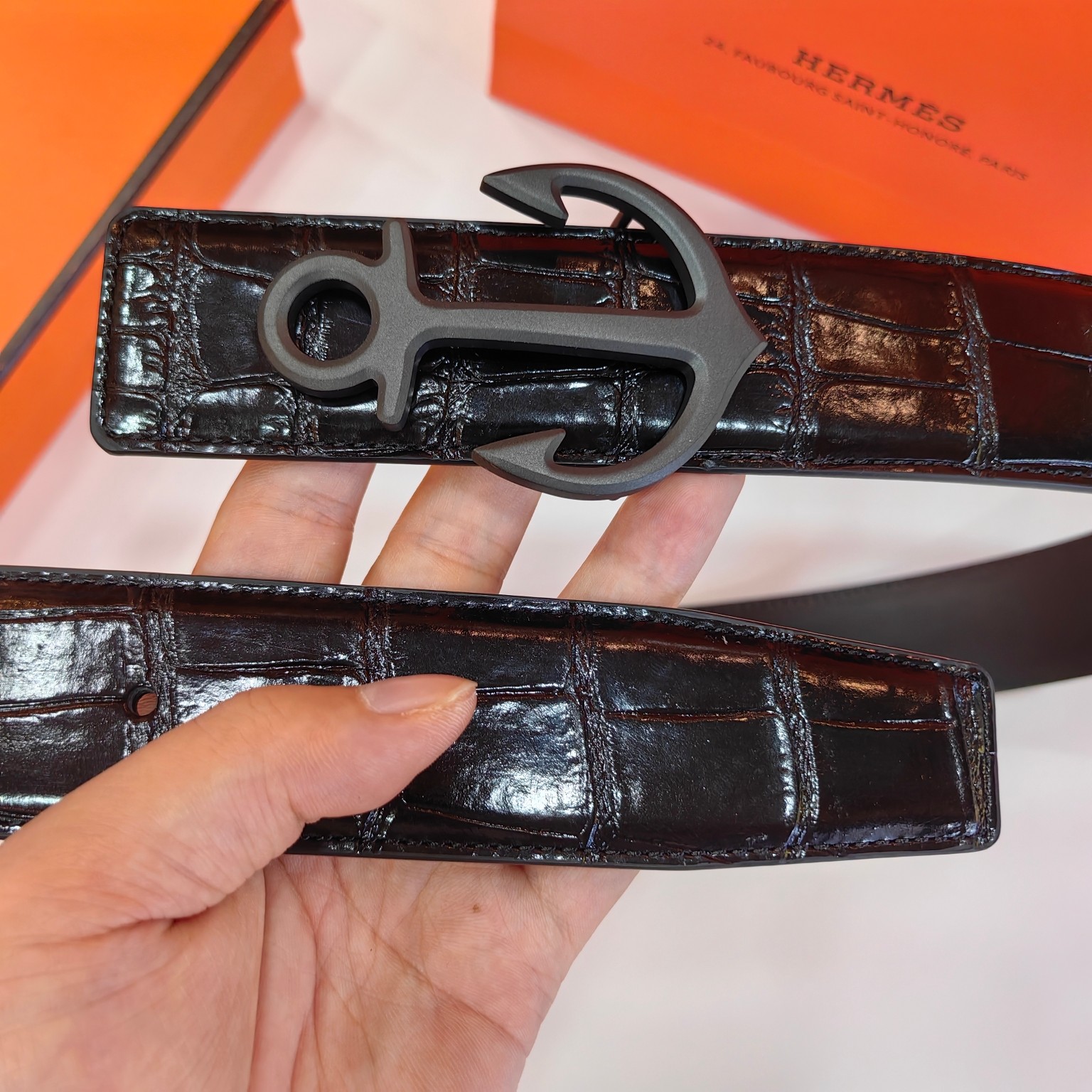 Hermès Male Basic Belt Cow Leather 38mm