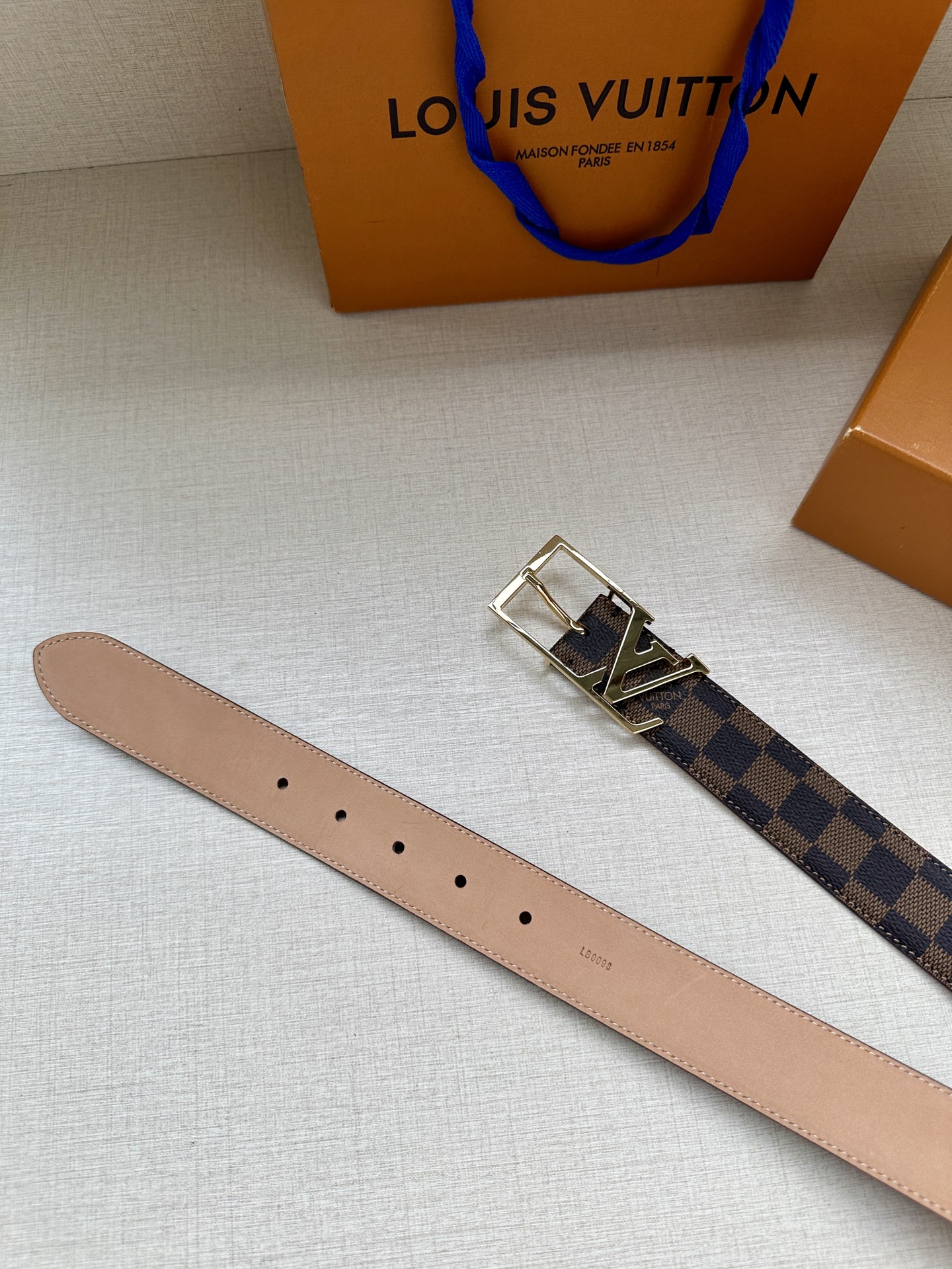 Louis Vuitton Basic Belt Canvas M-l