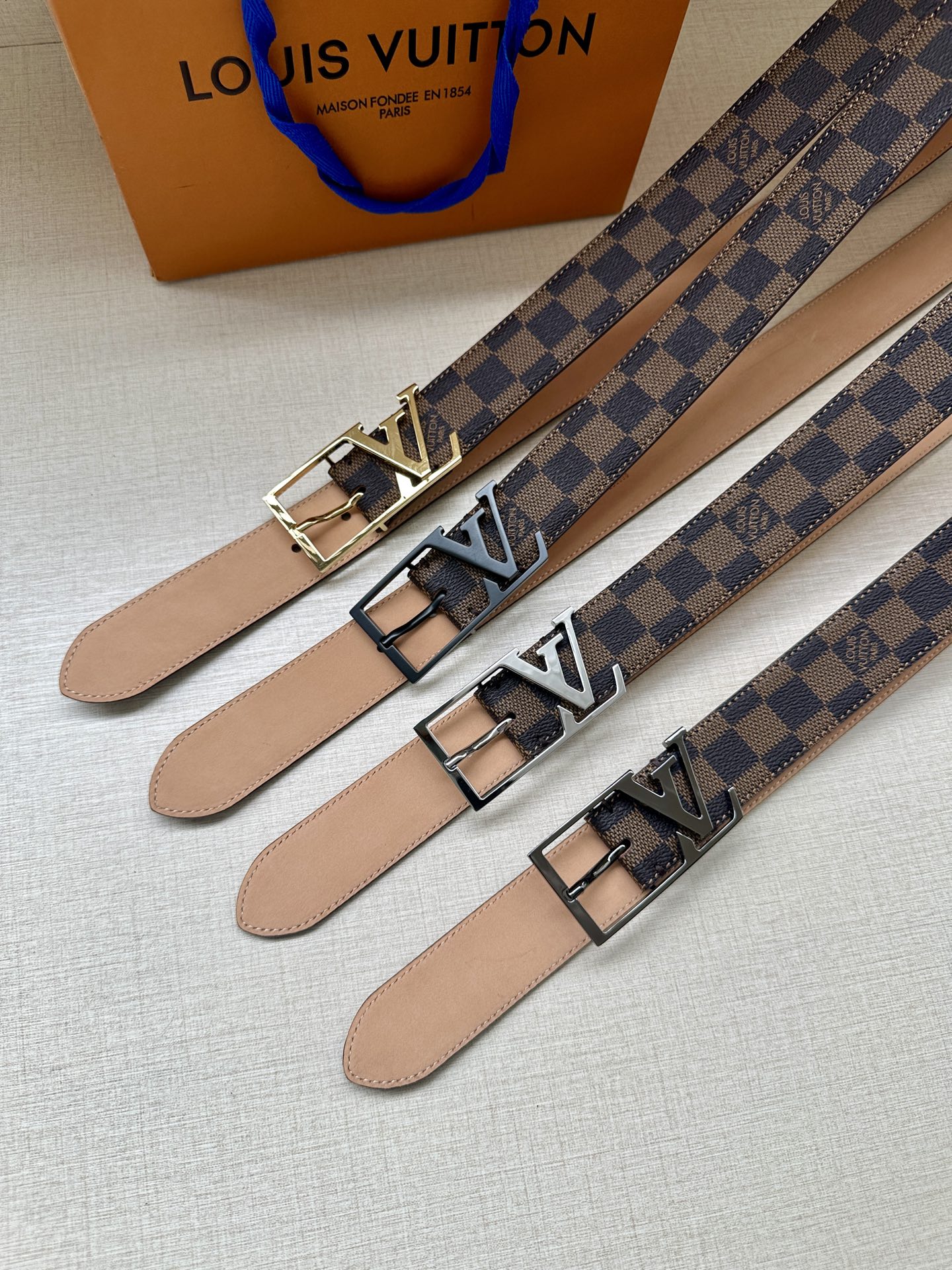 Louis Vuitton Basic Belt Canvas M-l